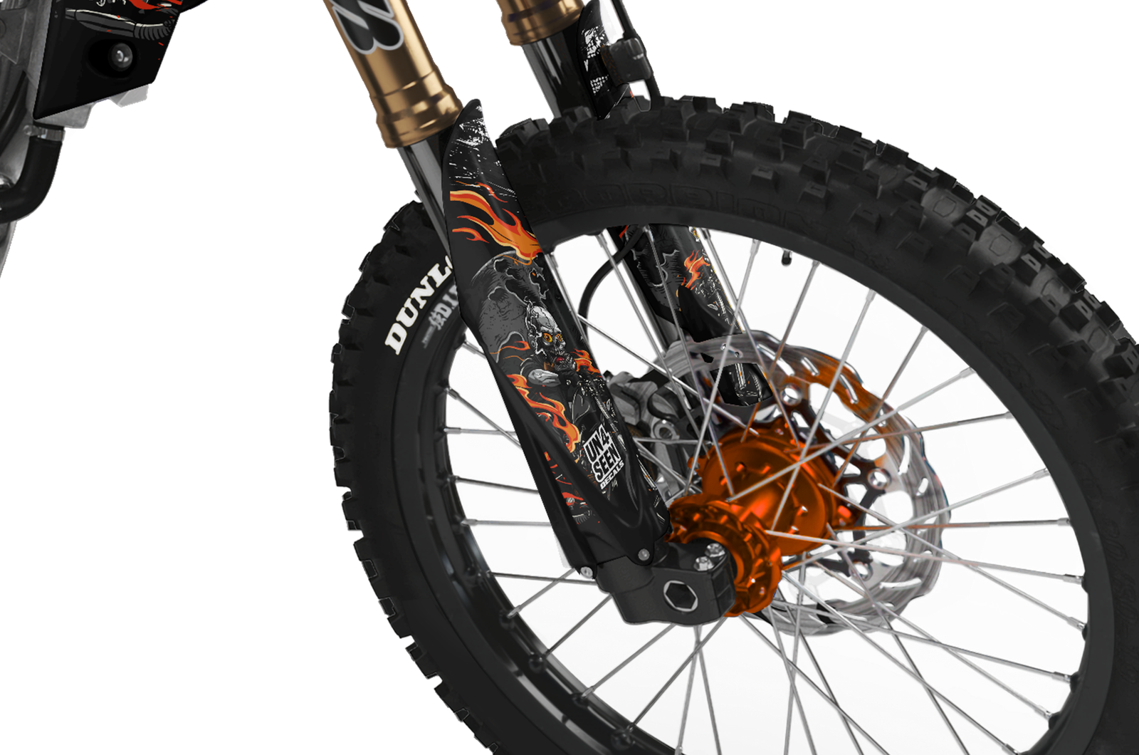 Yamaha Crank  Graphics Kit -  Heat of Noise