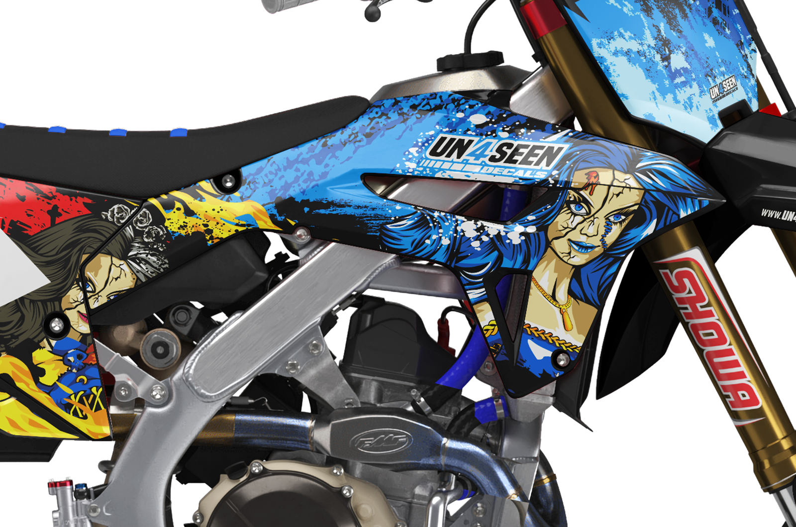 Honda Zombie Graphics Kit -  Barbie