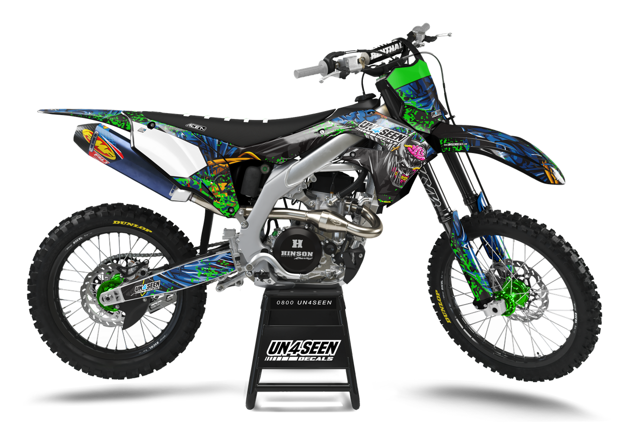 Kawasaki Zombie Graphics Kit -  Batman