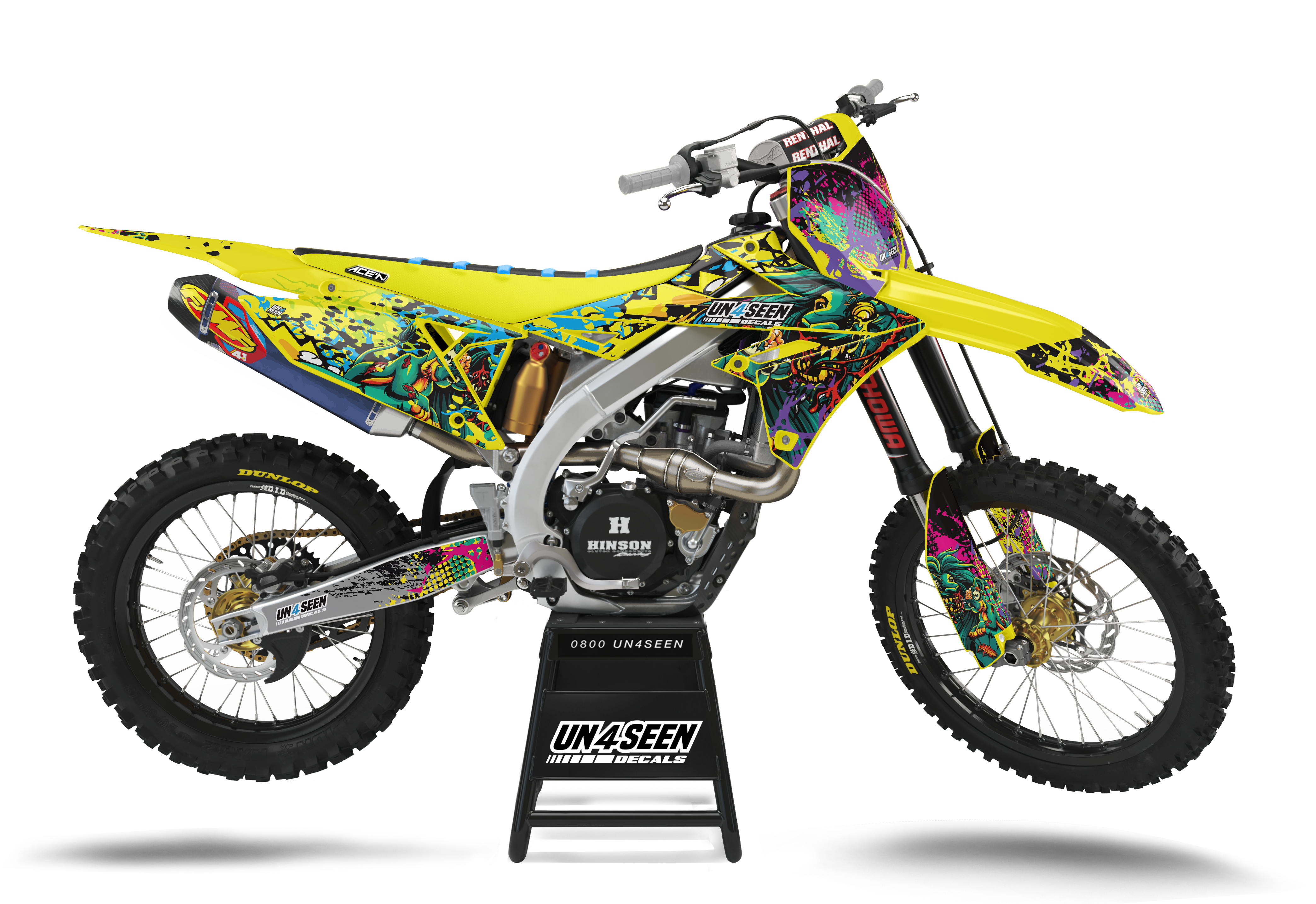 Suzuki Zombie Graphics Kit -  Lion