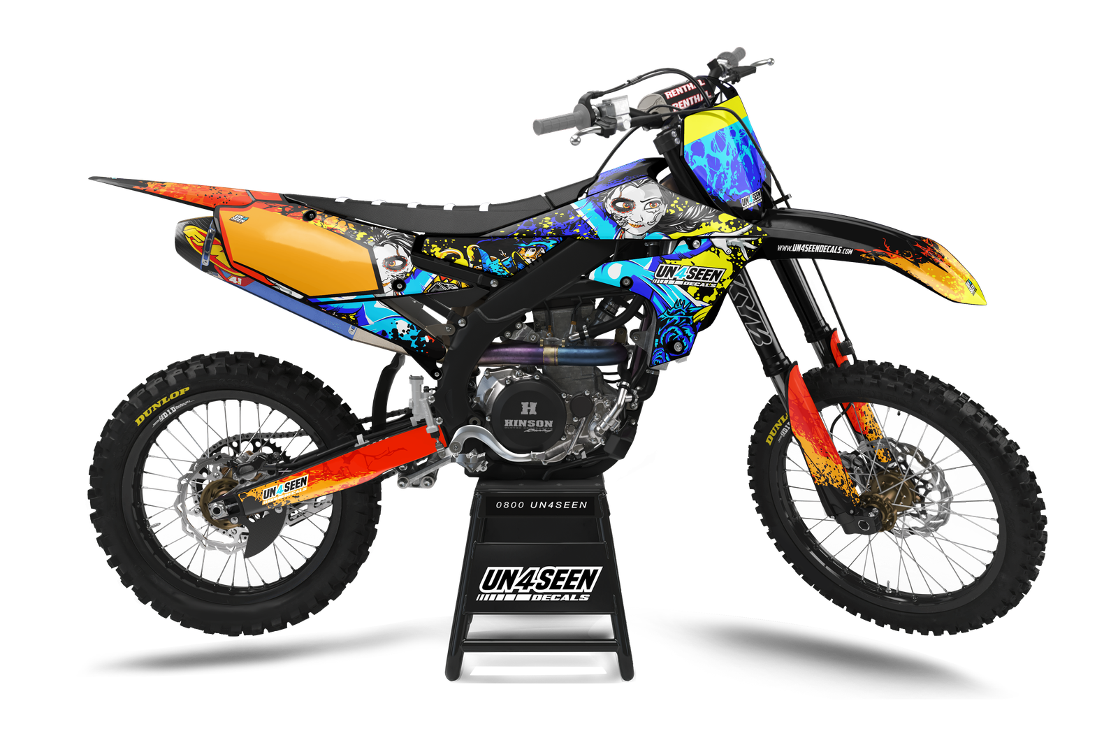 Yamaha Zombie Graphics Kit -  Elsa