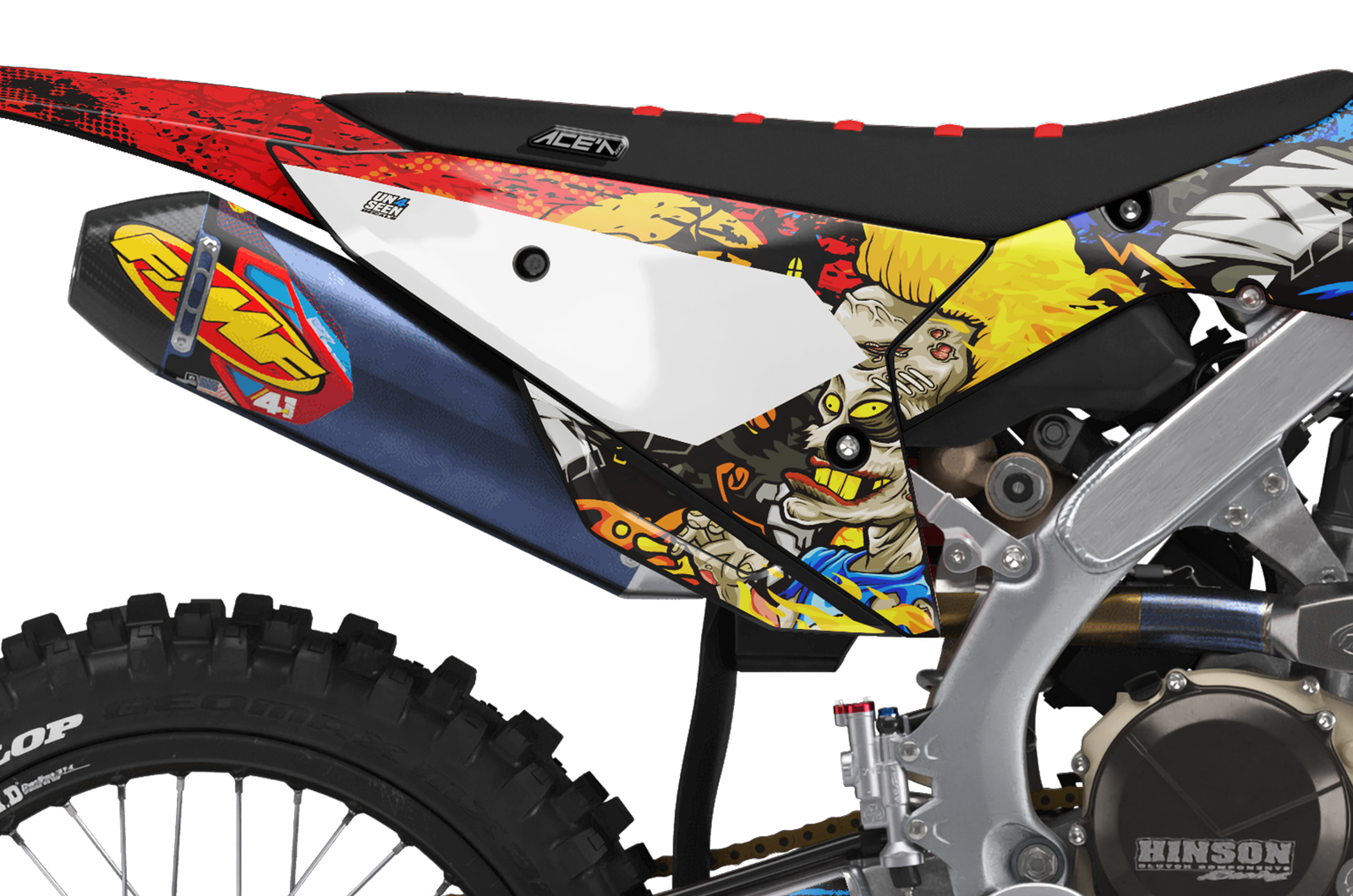 Honda Zombie Graphics Kit -  Beavis