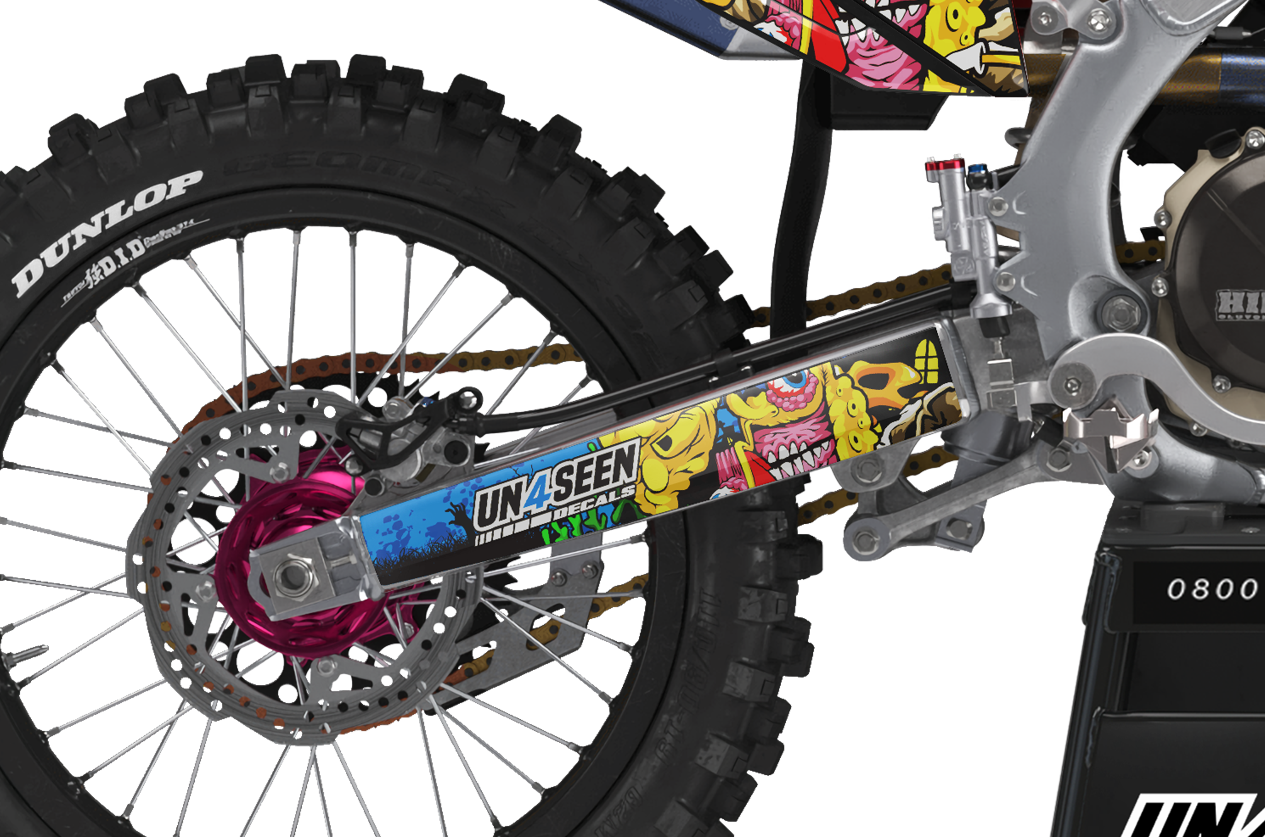 Honda Zombie Graphics Kit -  Spongebob