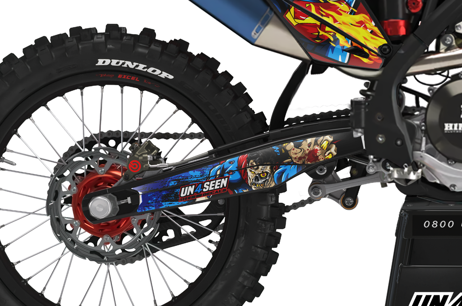 GASGAS Zombie Graphics Kit -  Superman