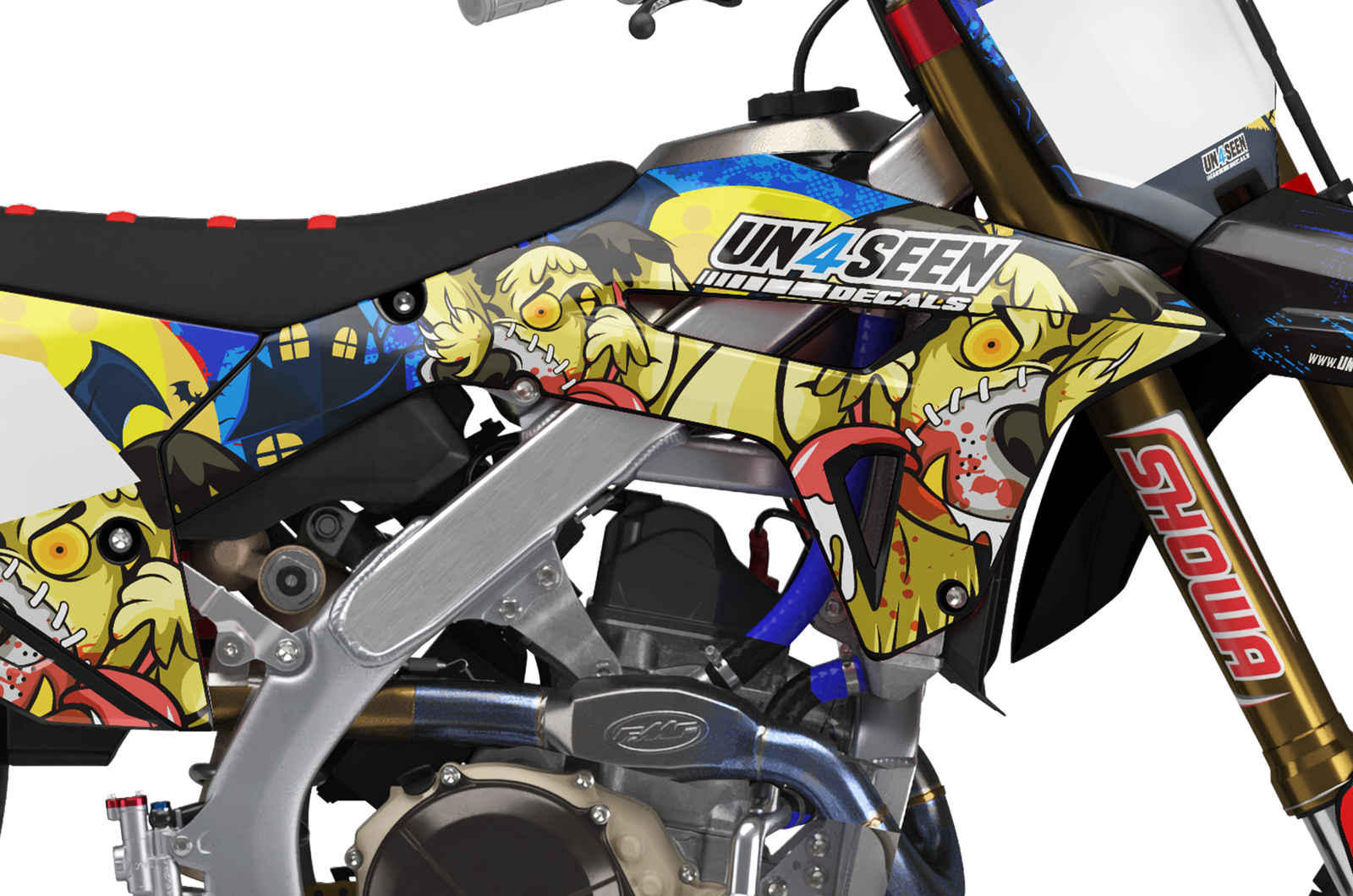 Honda Zombie Graphics Kit -  Mutley