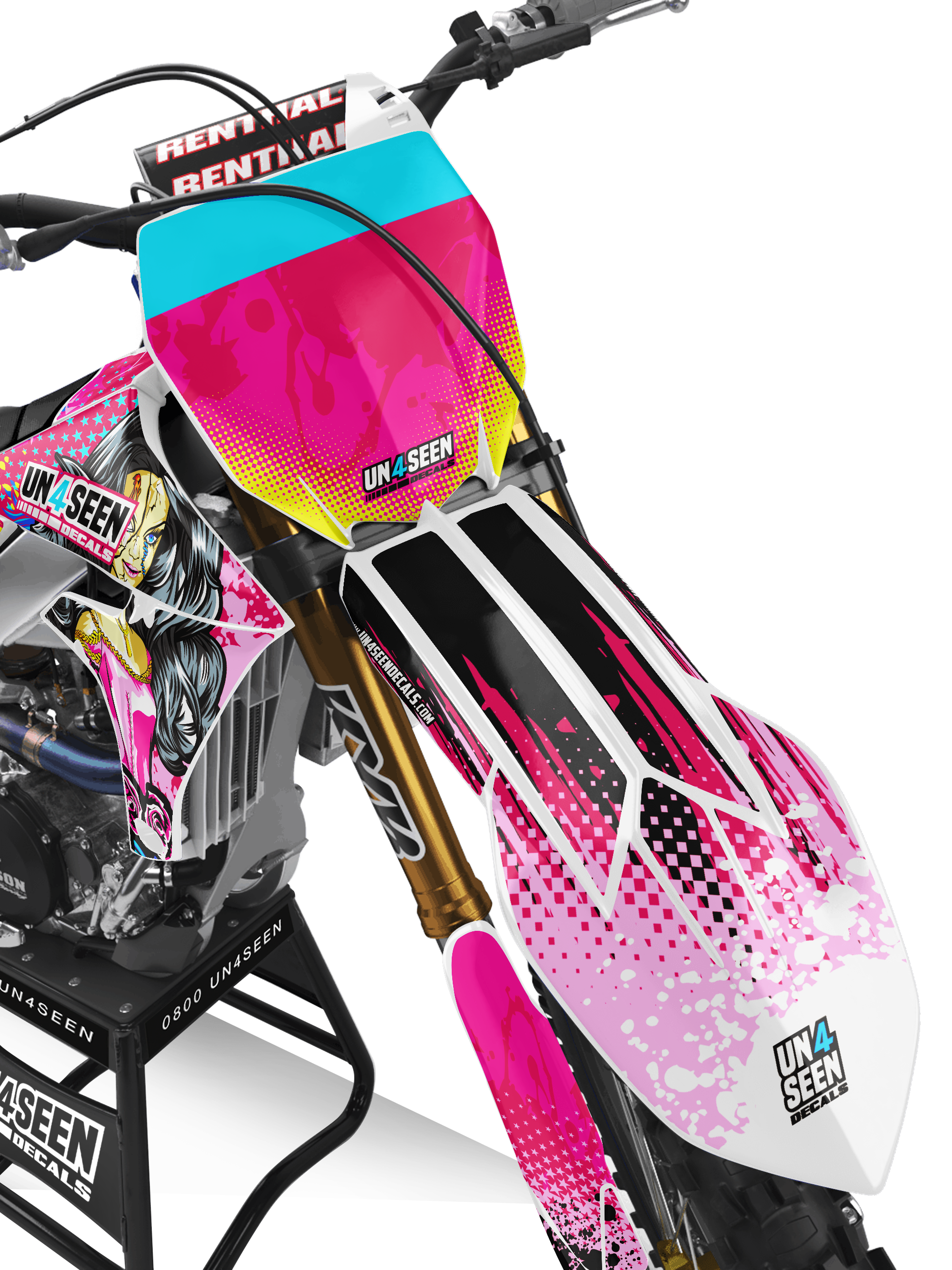 Yamaha  Zombie Graphics Kit -  Barbie
