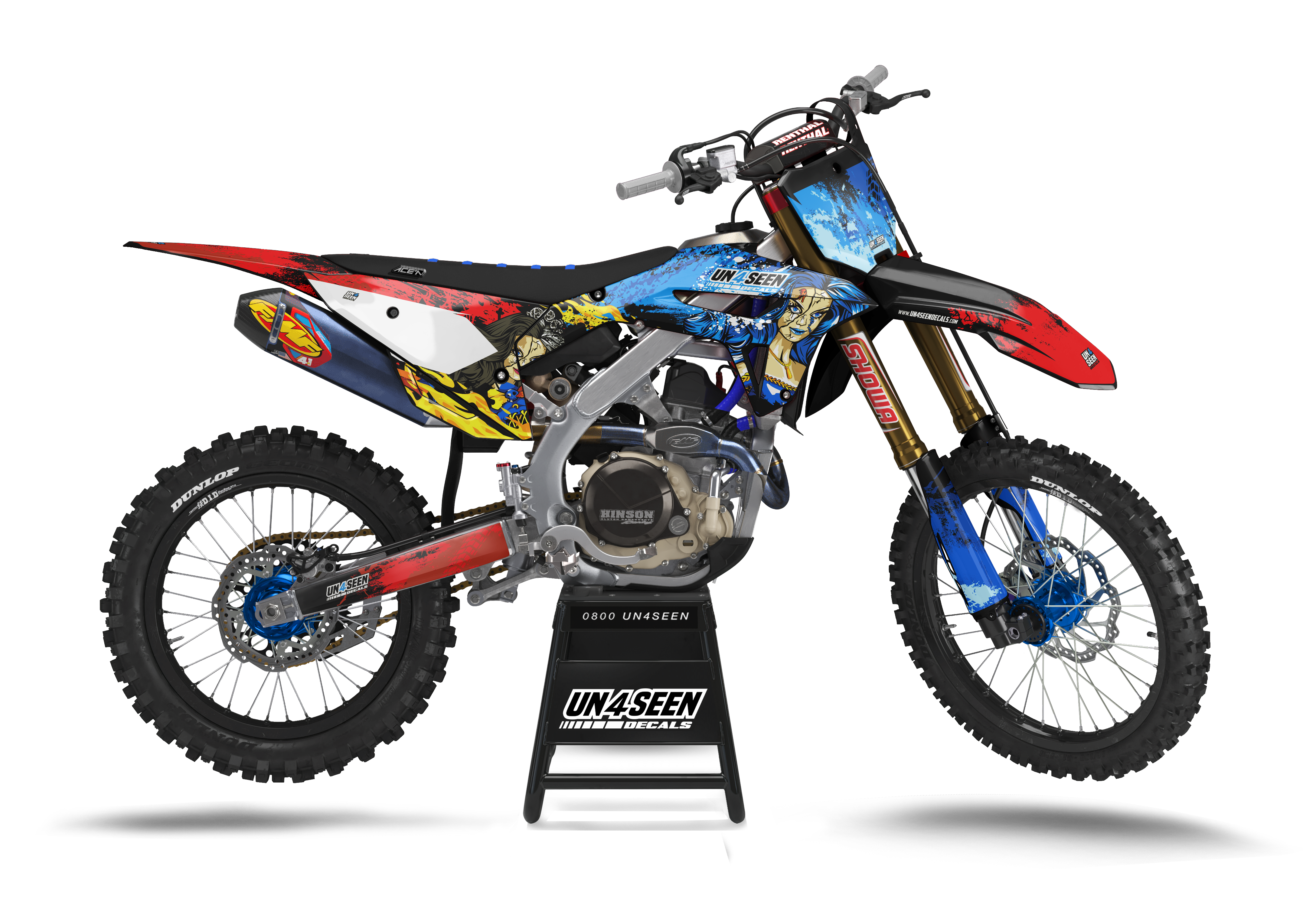 Honda Zombie Graphics Kit -  Barbie