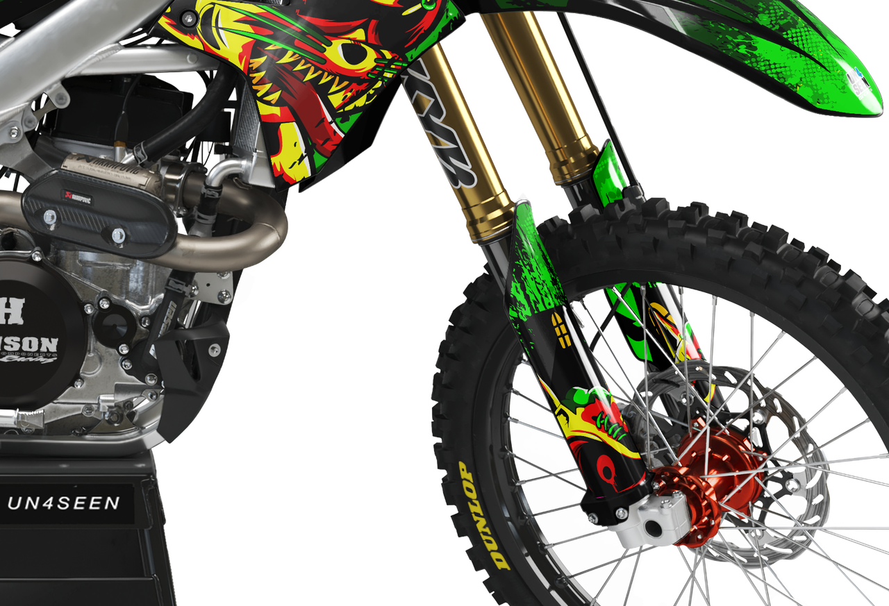 Kawasaki Zombie Graphics Kit -  Felix