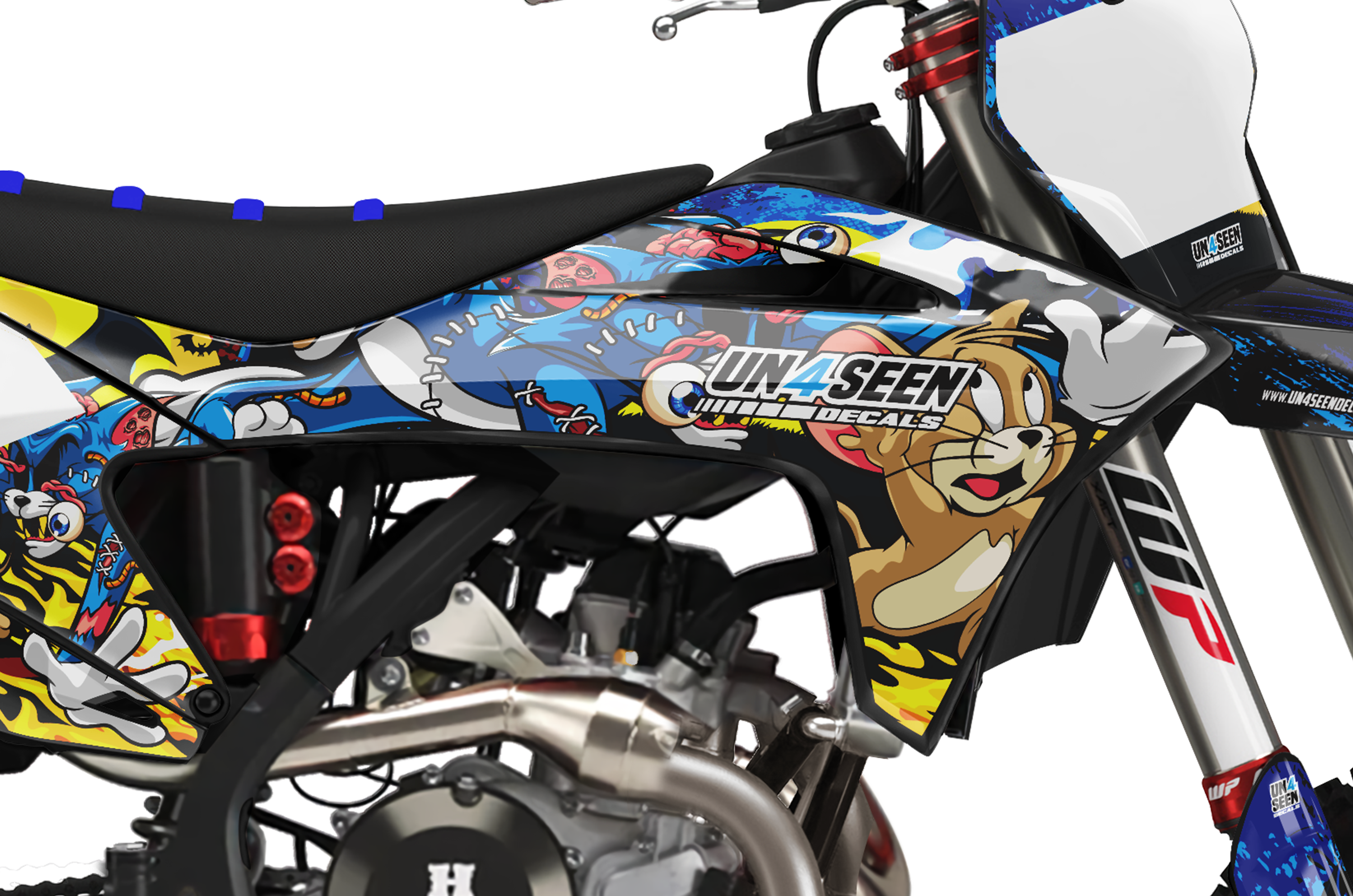 GasGas Zombie Graphics Kit -  Tom & Jerry