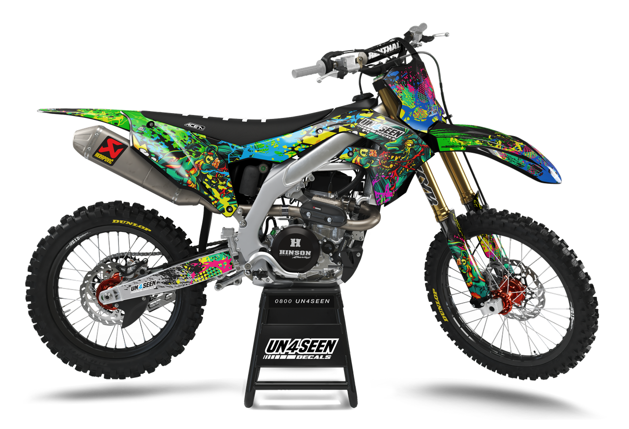 Kawasaki Zombie Graphics Kit -  Lion