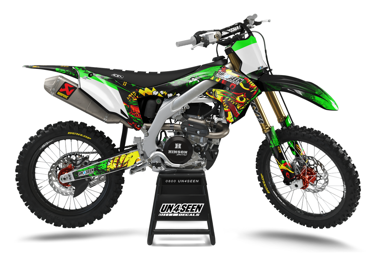 Kawasaki Zombie Graphics Kit -  Felix