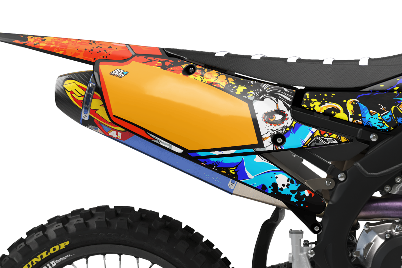Yamaha Zombie Graphics Kit -  Elsa