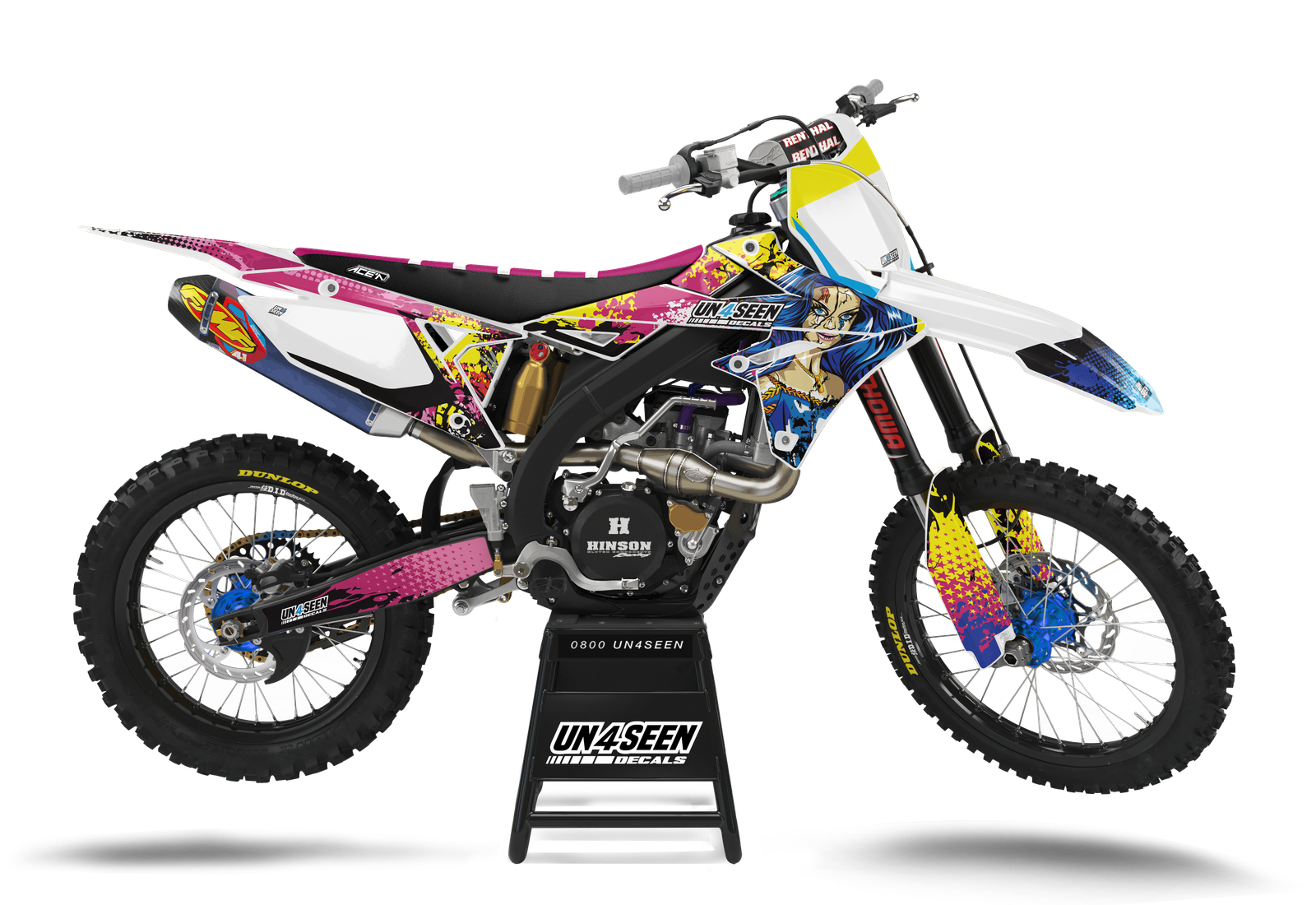 Suzuki Zombie Graphics Kit -  Barbie