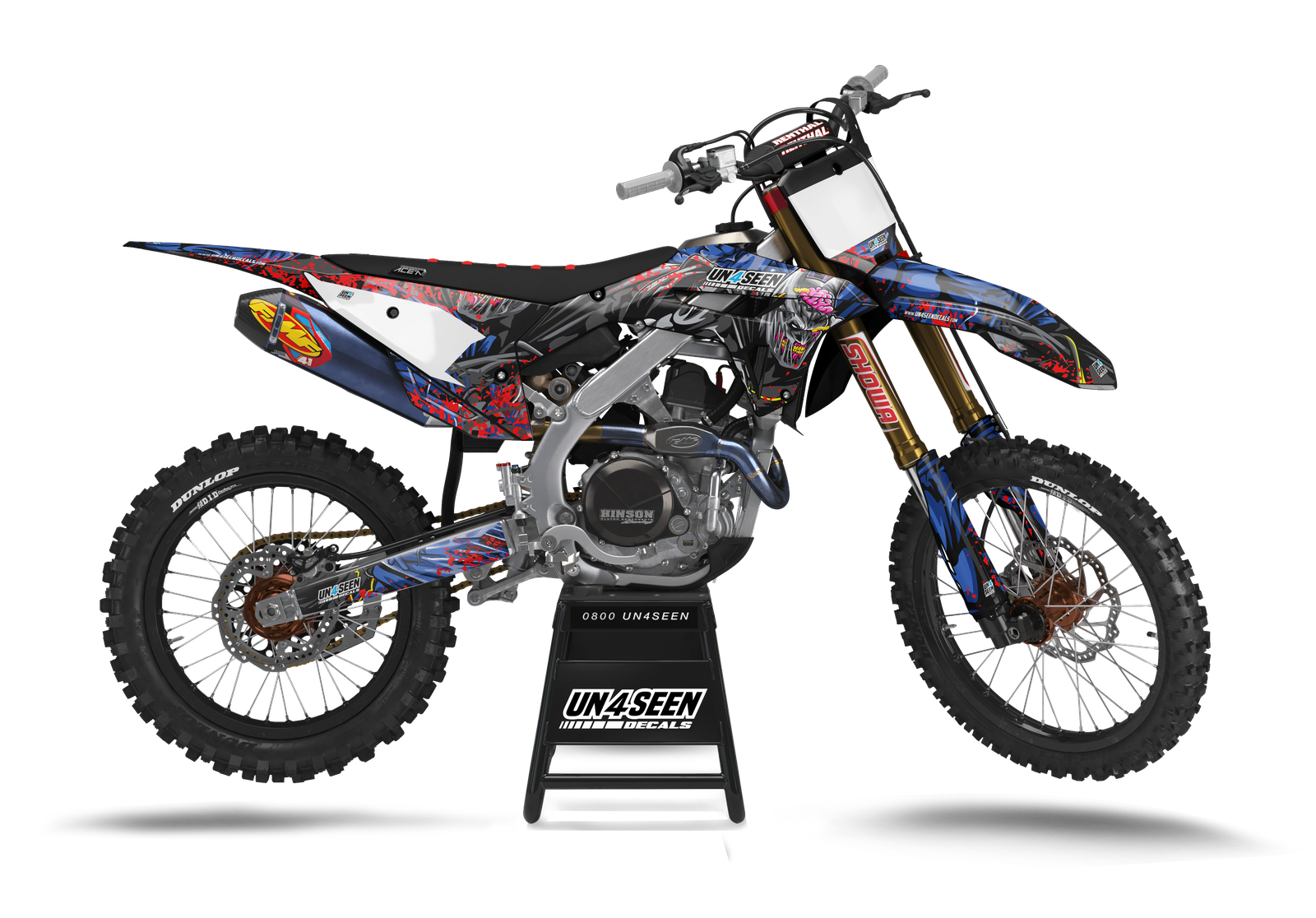 Honda Zombie Graphics Kit -  Batman