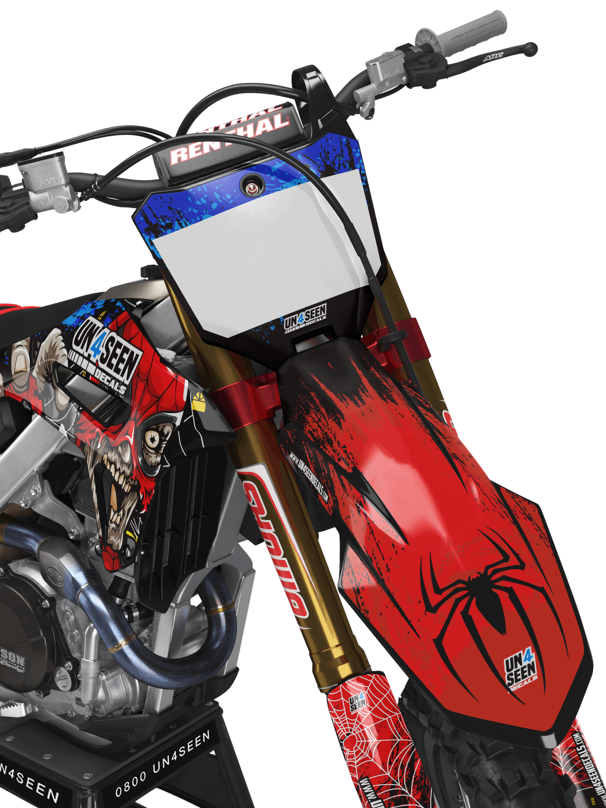 Honda Zombie Graphics Kit -  Spiderman