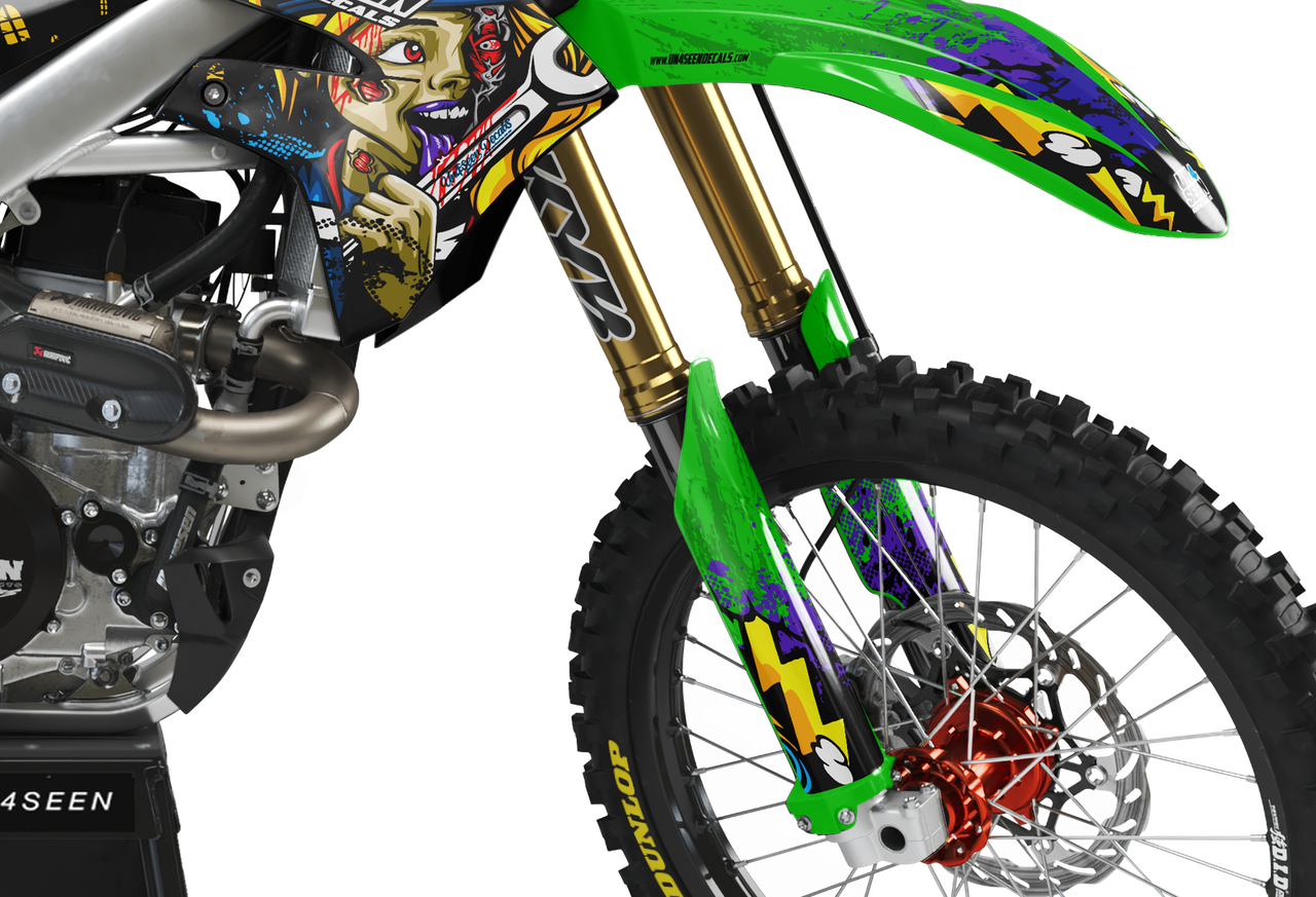 Kawasaki Zombie Graphics Kit -  Builder