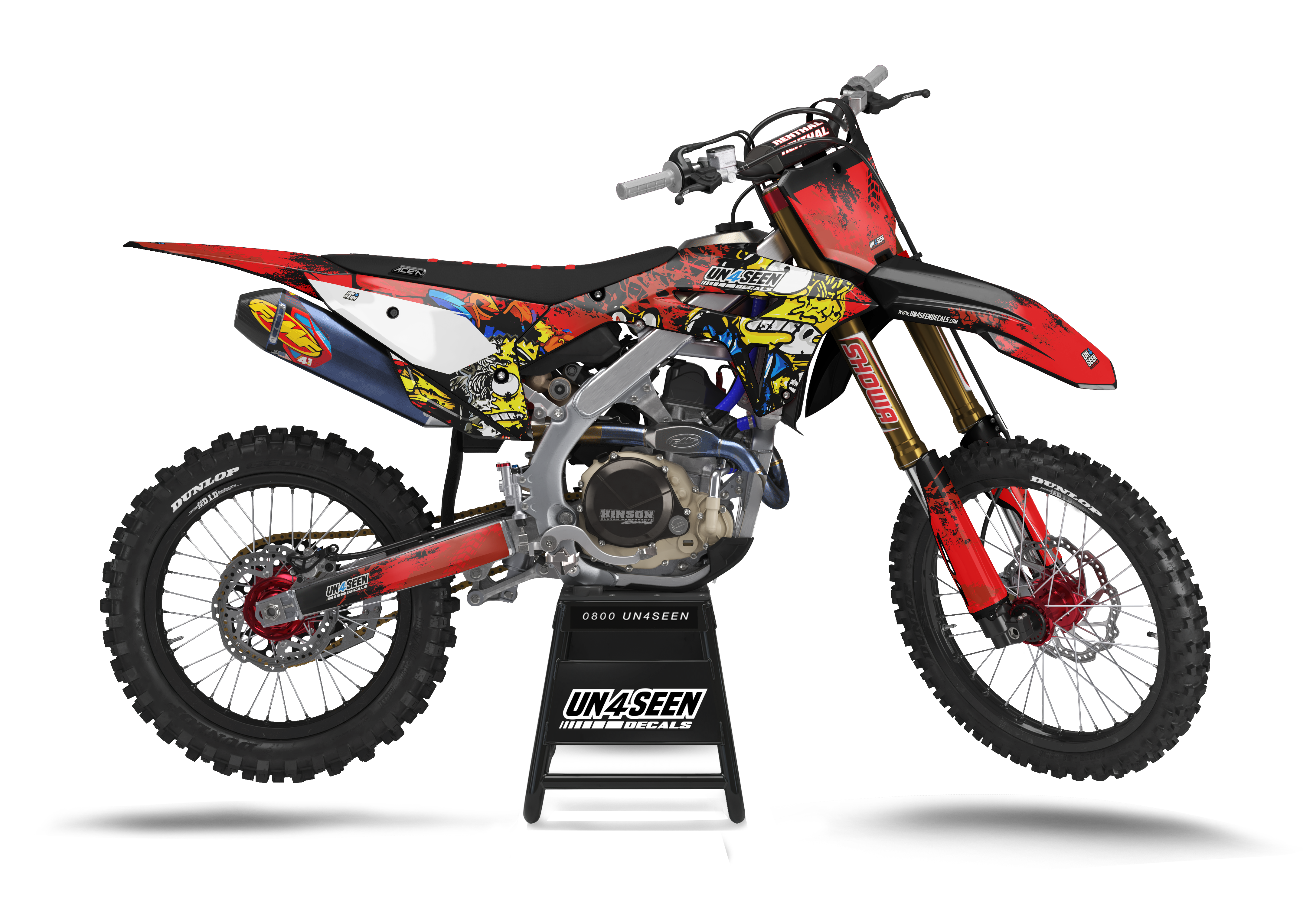 Honda Zombie Graphics Kit -  Bart
