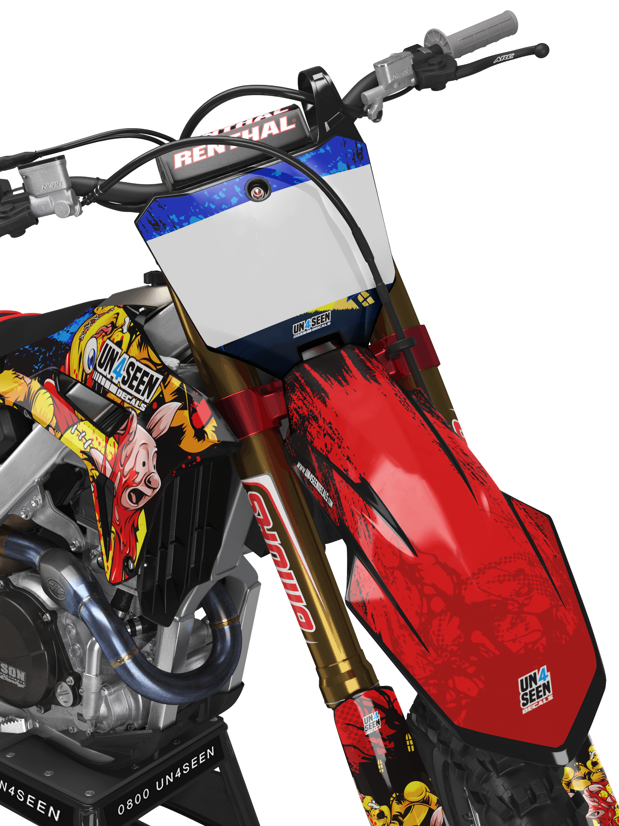 Honda Zombie Graphics Kit -  Winnie