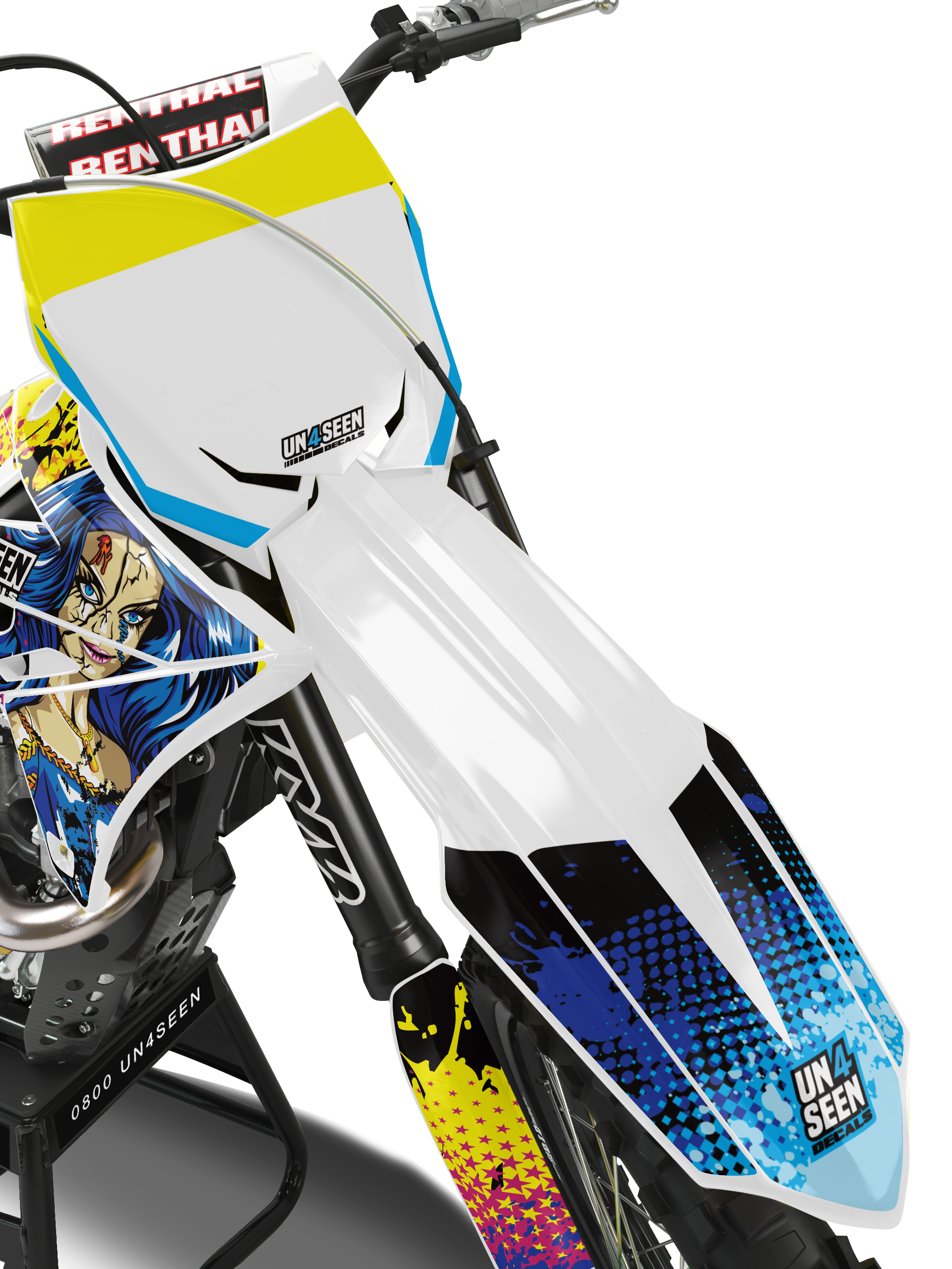 Suzuki Zombie Graphics Kit -  Barbie