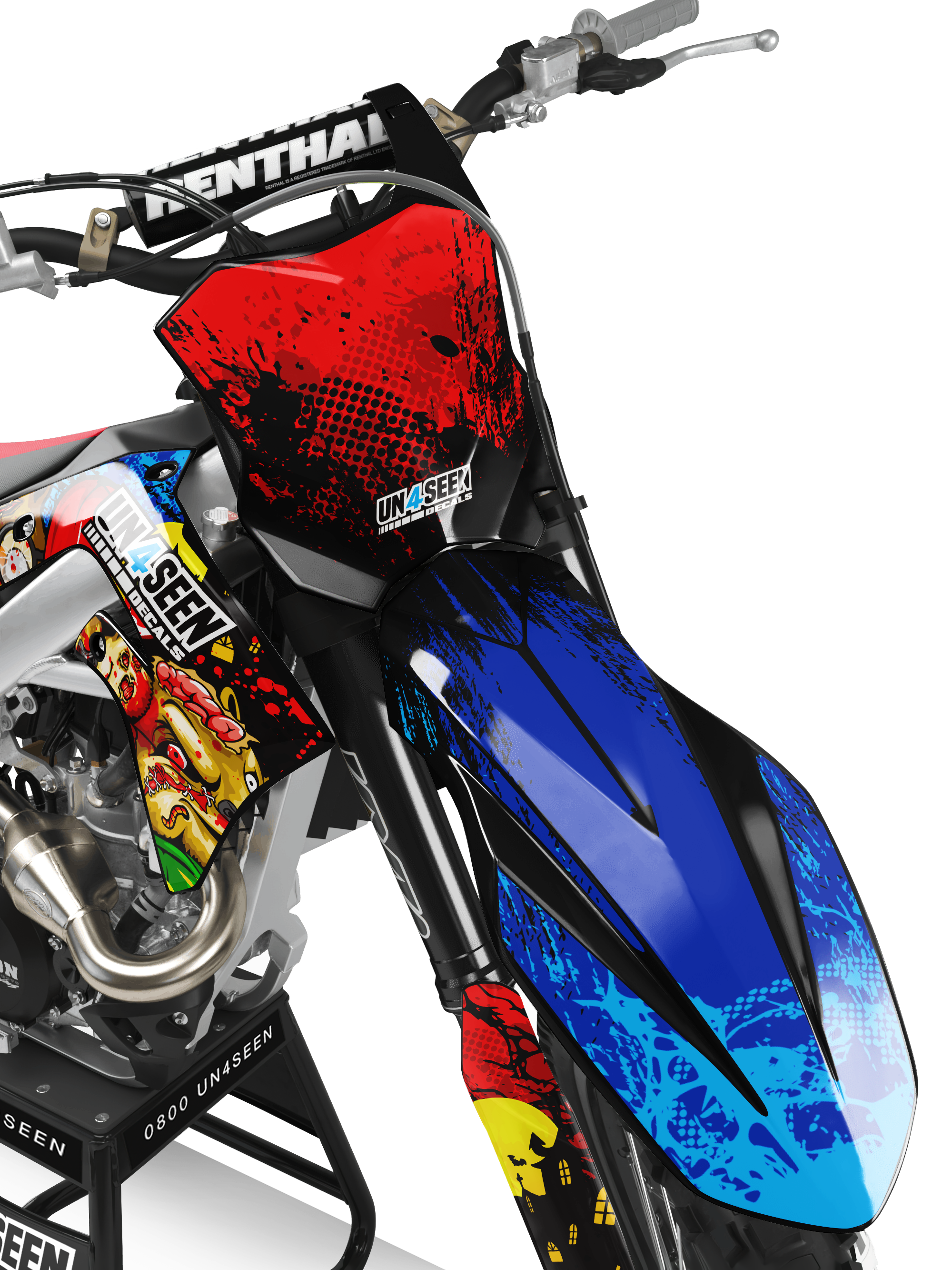 Kawasaki Zombie Graphics Kit -  Alvin & Chipmunks