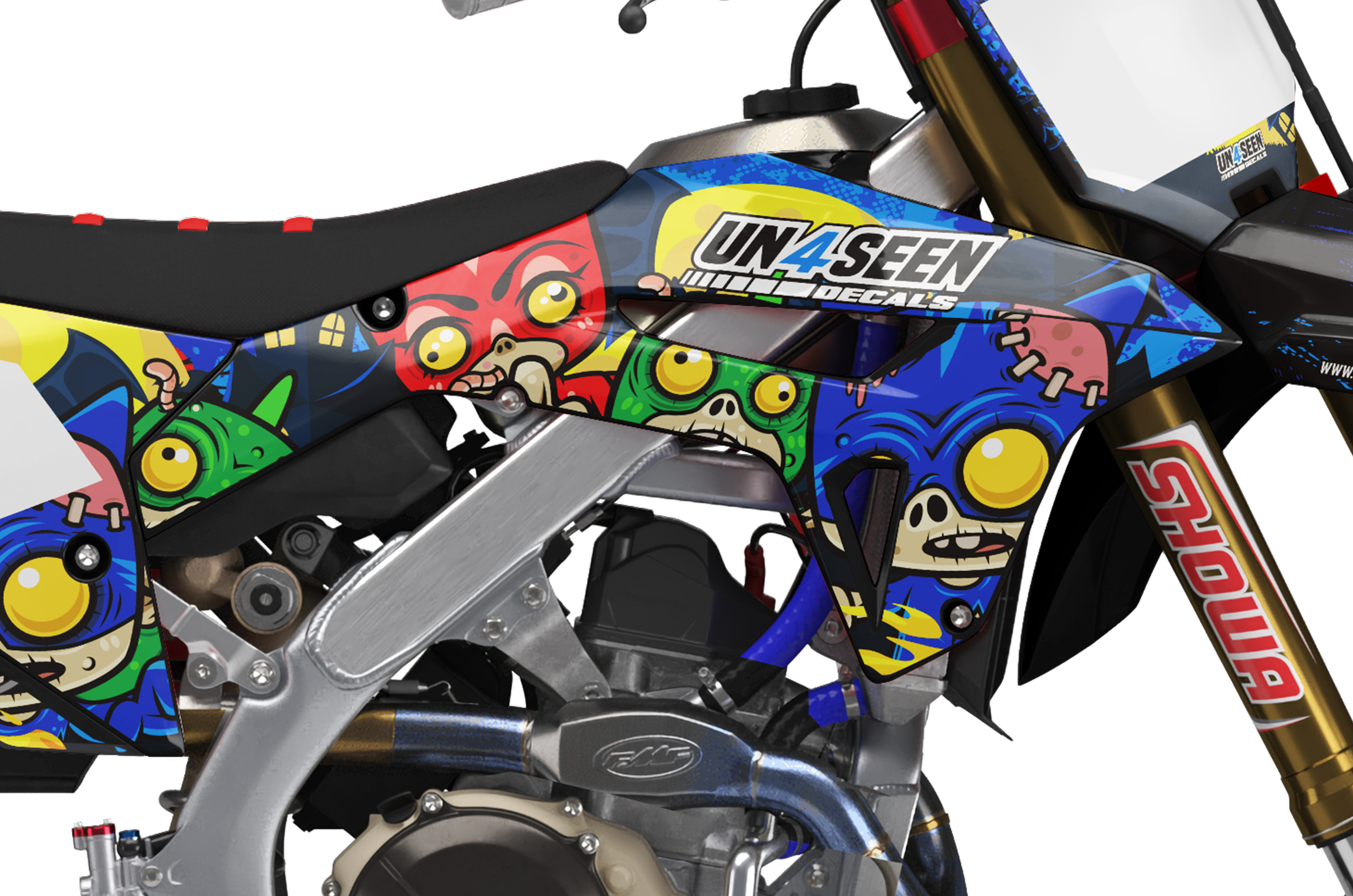 Honda Zombie Graphics Kit -  Masks