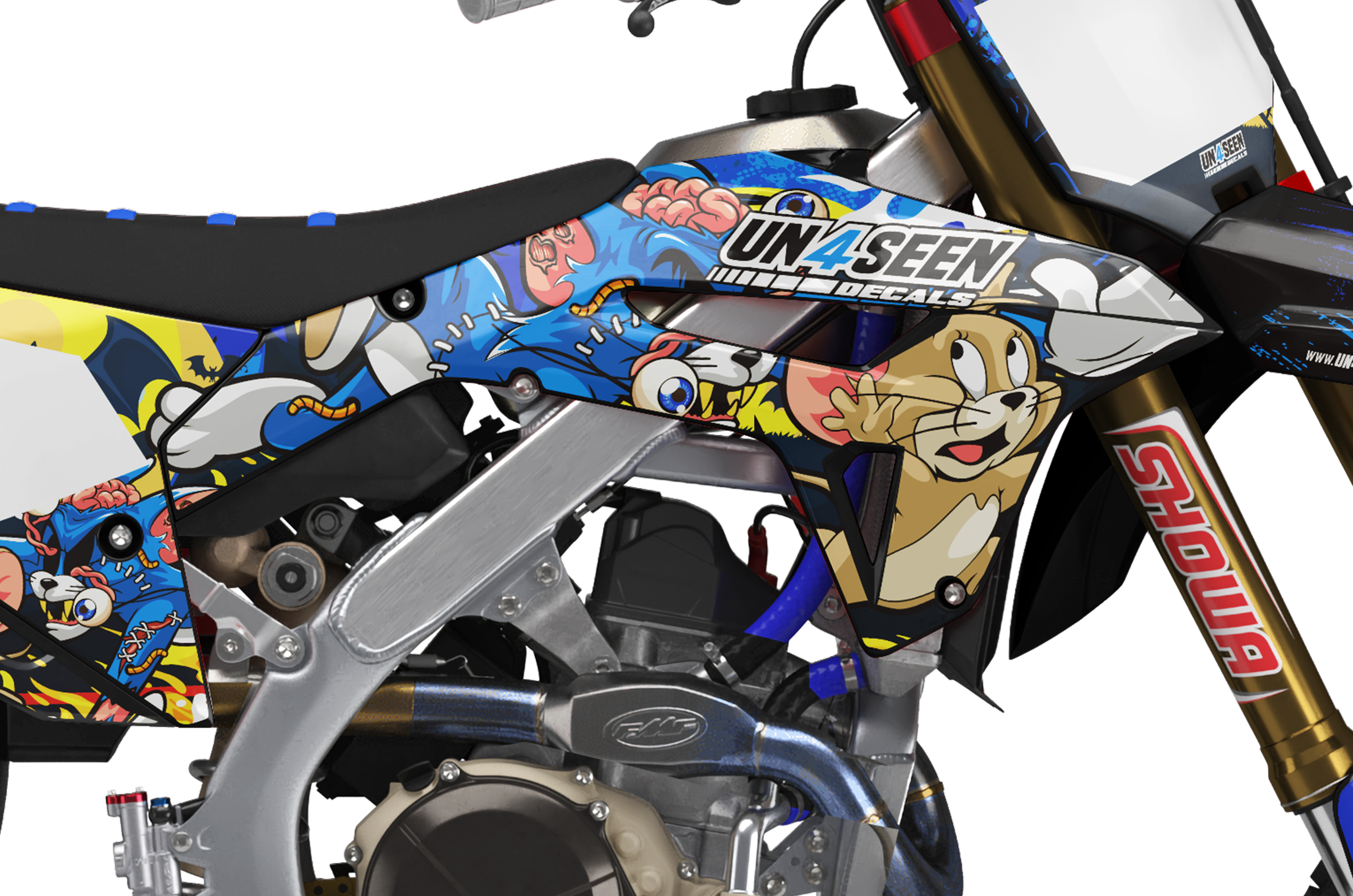 Honda  Zombie Graphics Kit - Tom & Jerry