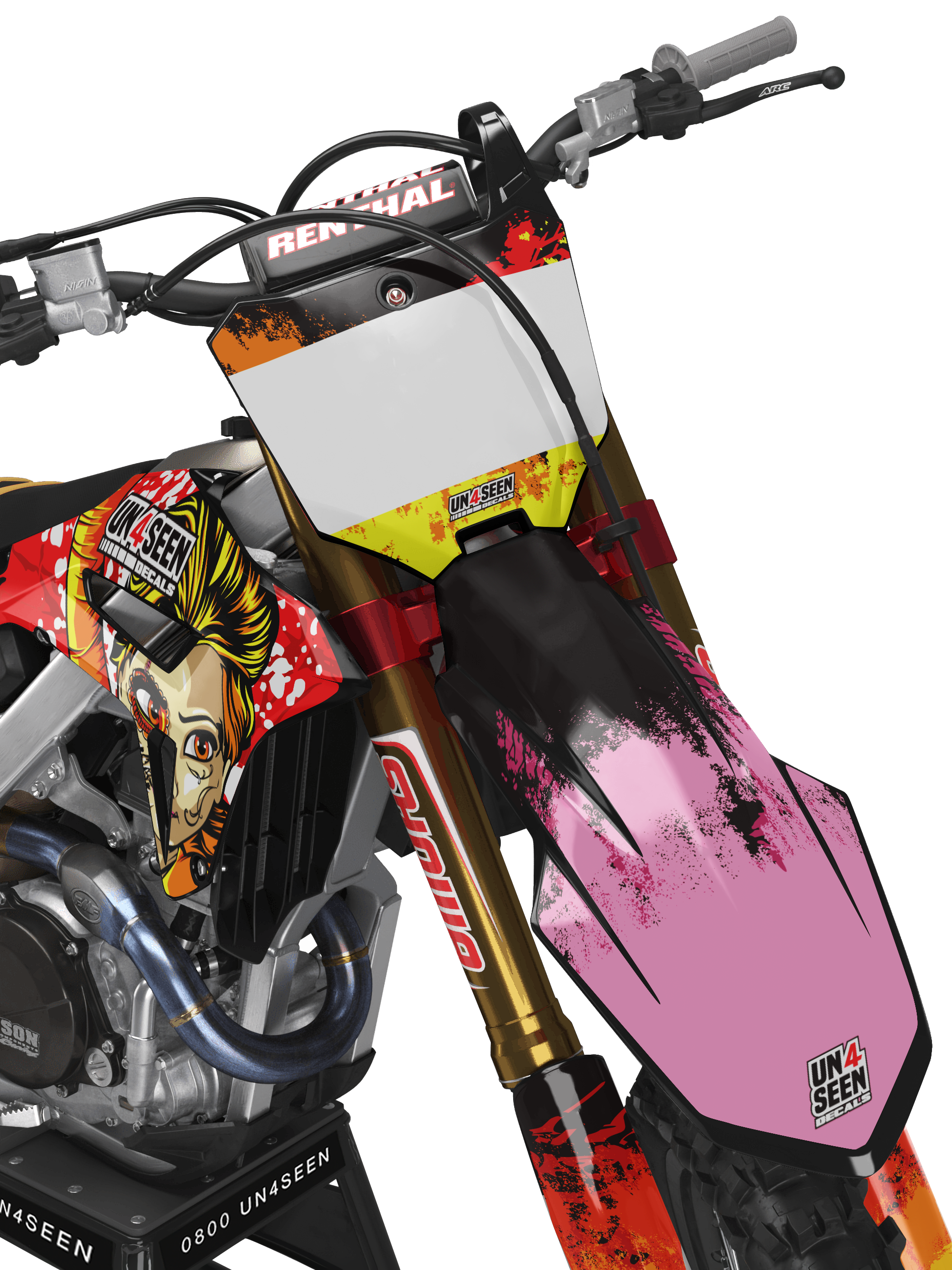 Honda Zombie Graphics Kit -  Elsa
