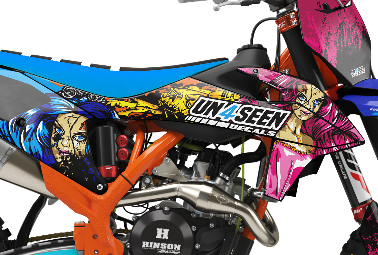 KTM  Zombie Graphics Kit - Barbie