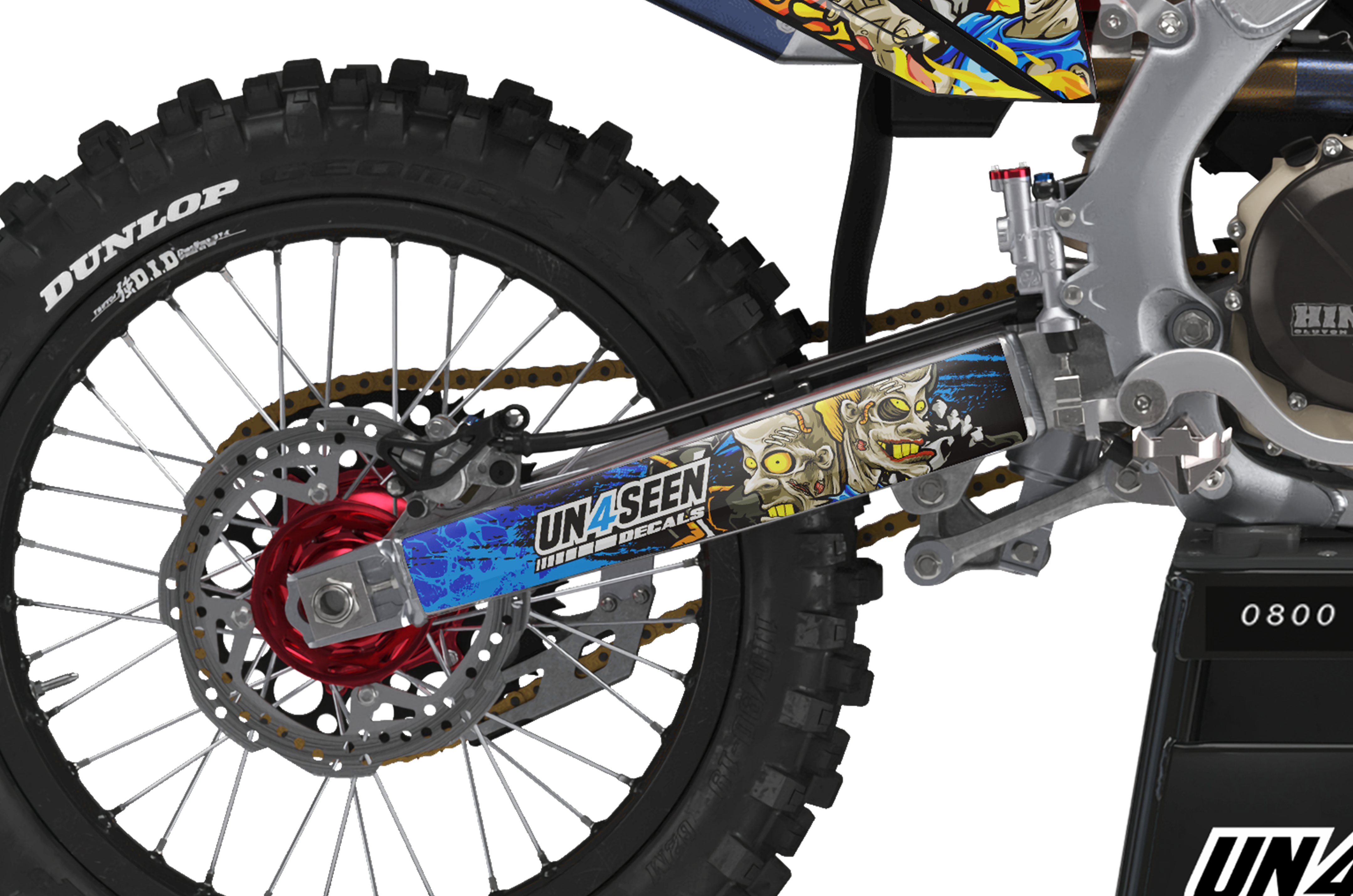 Honda Zombie Graphics Kit -  Beavis