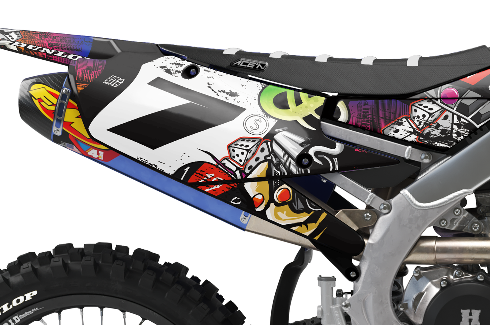 Yamaha Graphics Kit -  GAMBLING JOKER
