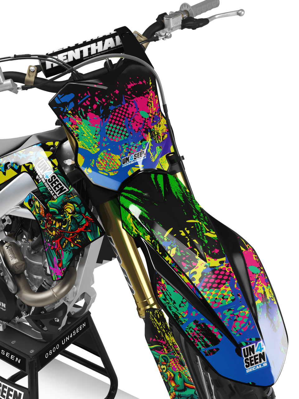 Kawasaki Zombie Graphics Kit -  Lion