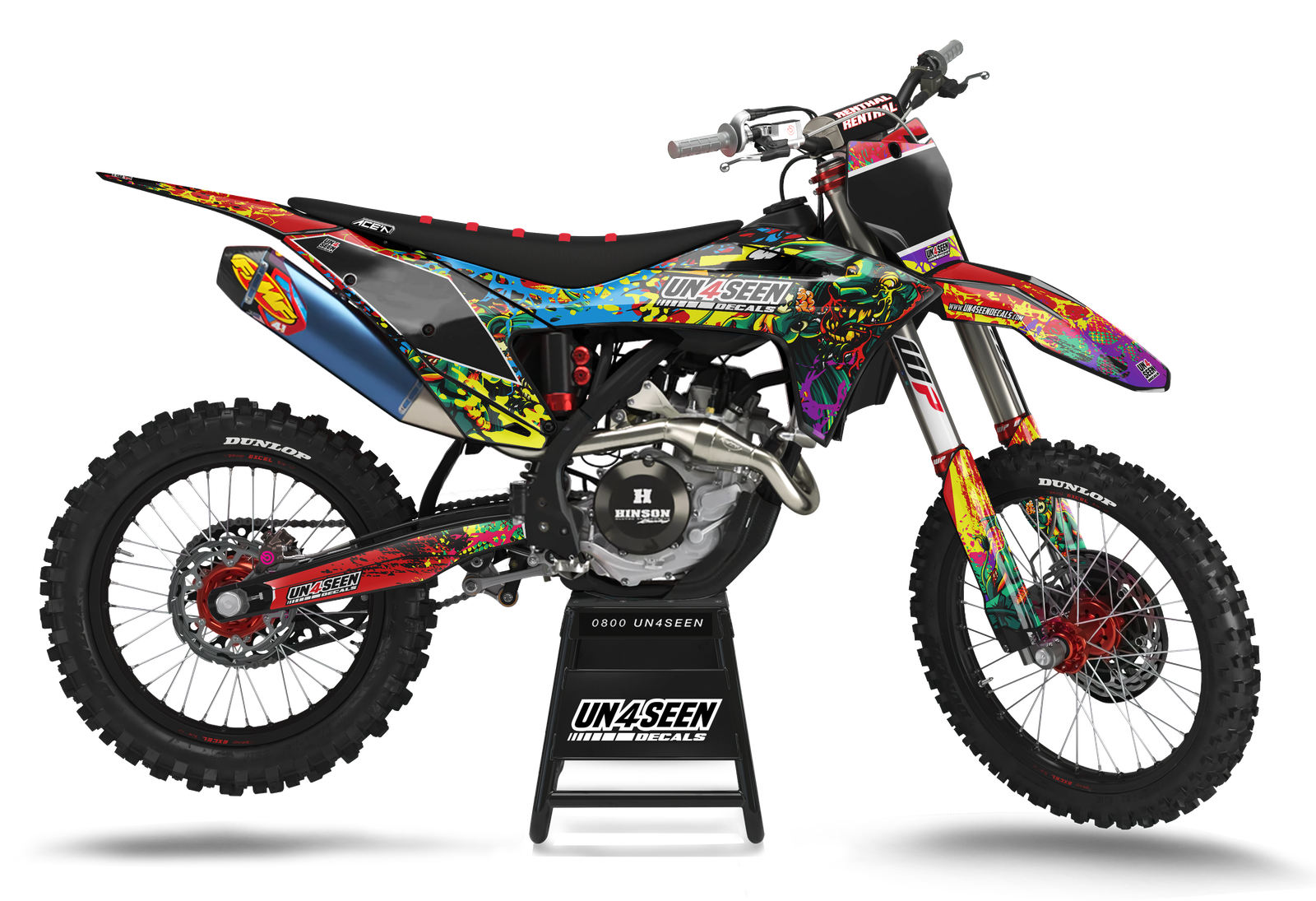 GasGas Zombie Graphics Kit -  Lion