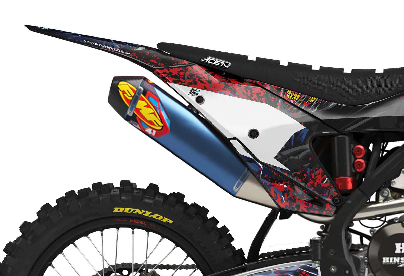 GasGas Zombie Graphics Kit -  Batman