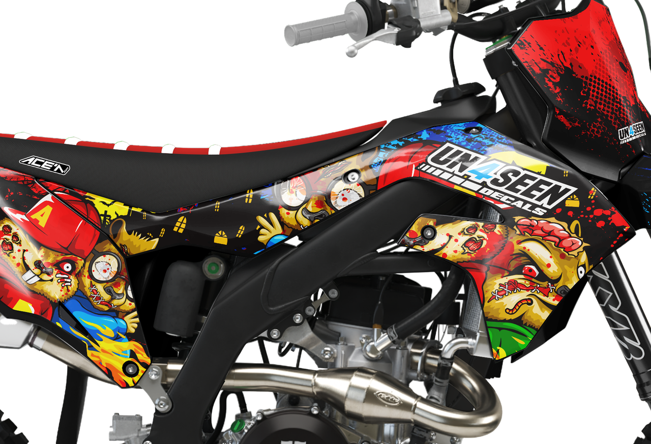 Kawasaki Zombie Graphics Kit -  Alvin & Chipmunks