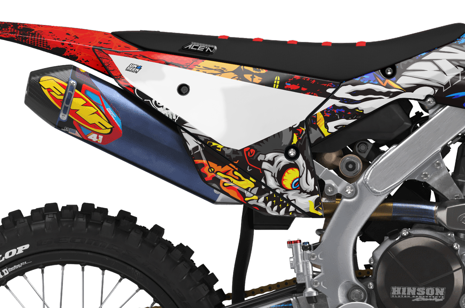 Honda Zombie Graphics Kit -  Mickymouse