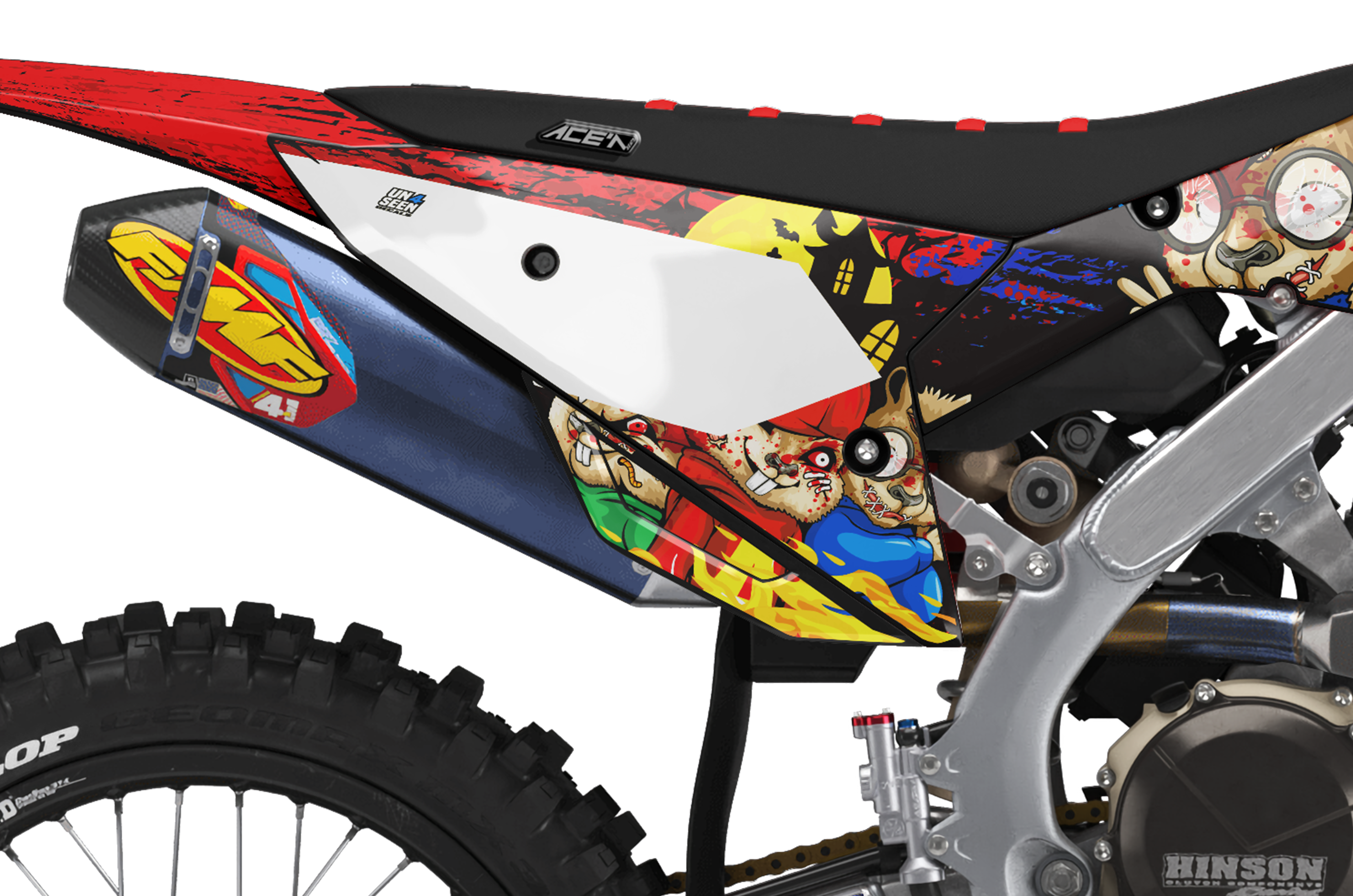 Honda Zombie Graphics Kit -  Alvinn & the Chipmunks