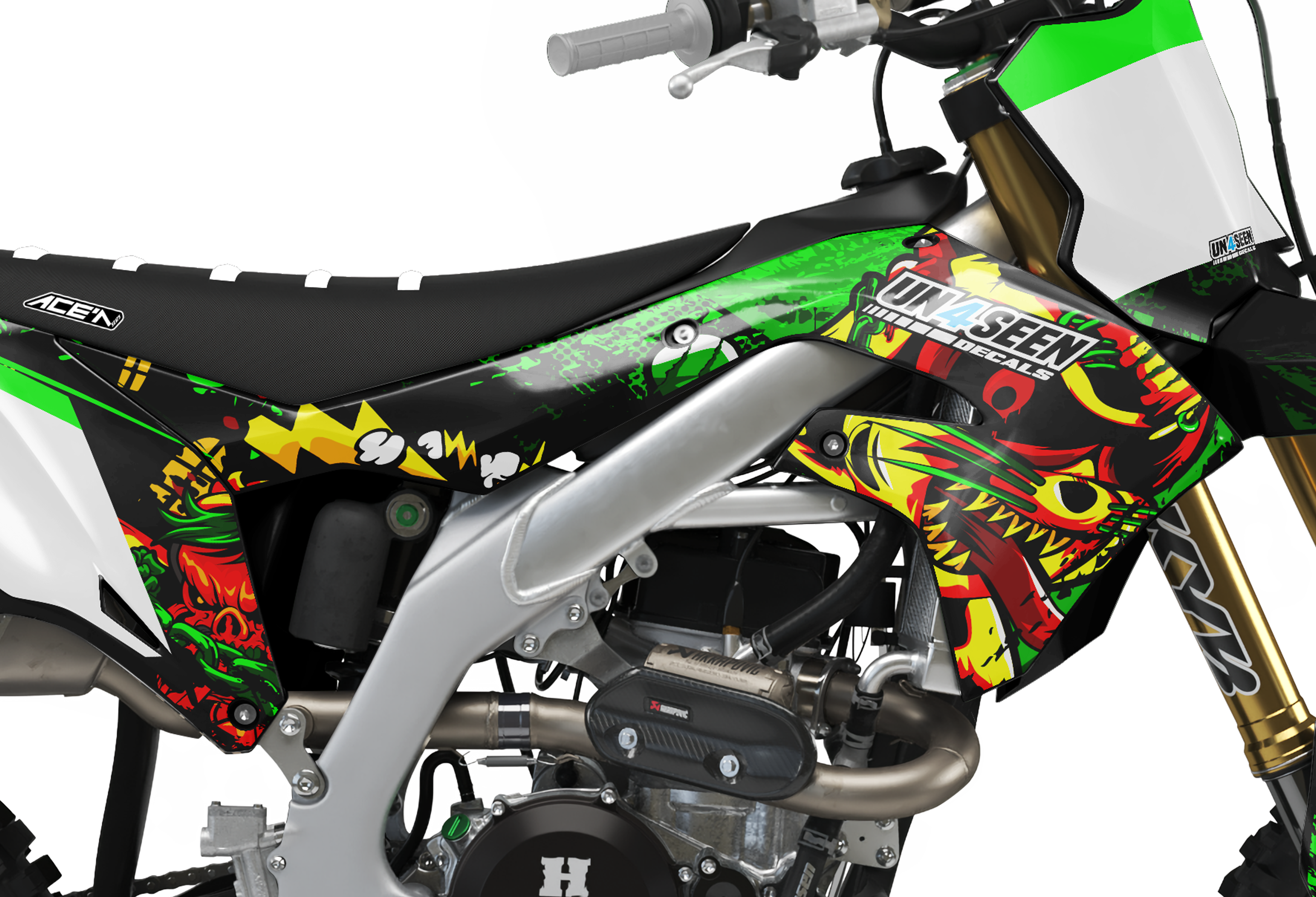 Kawasaki Zombie Graphics Kit -  Felix