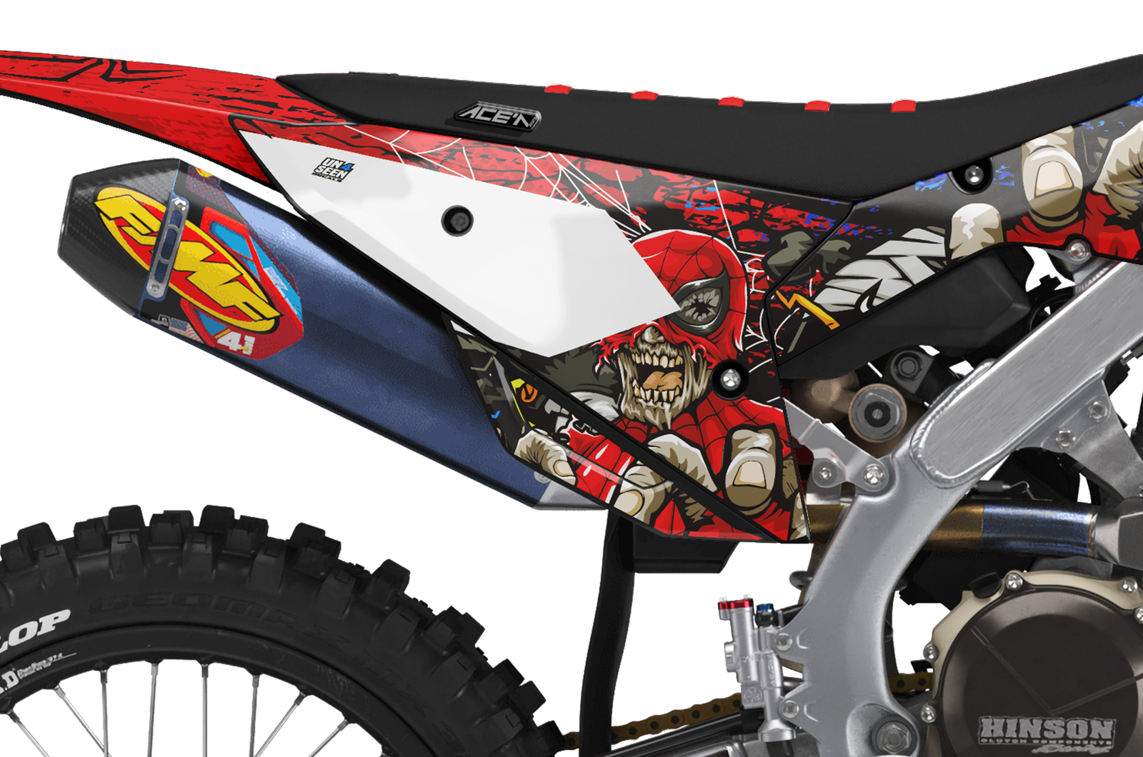 Honda Zombie Graphics Kit -  Spiderman
