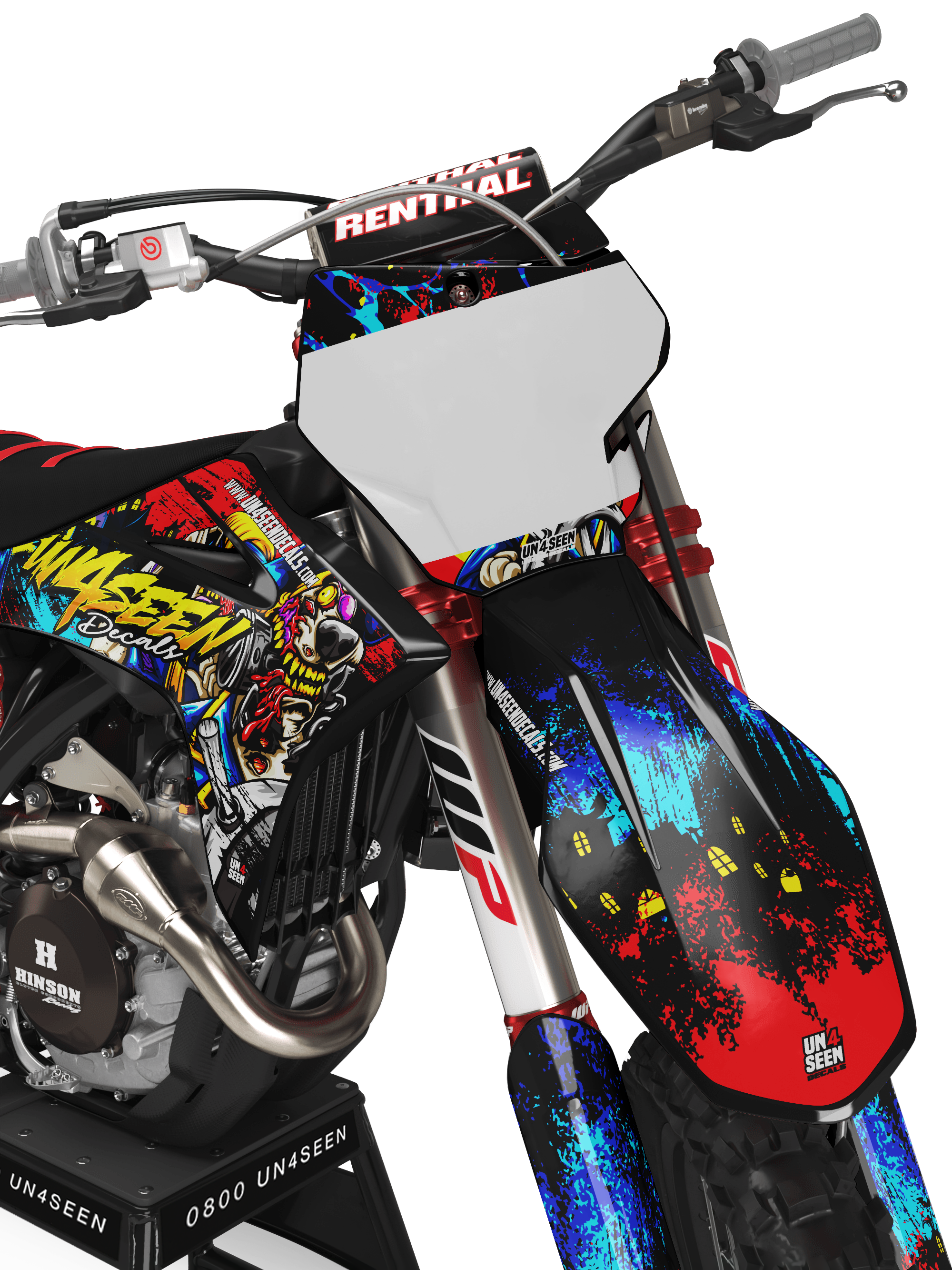 GasGas Zombie Graphics Kit -  Superman
