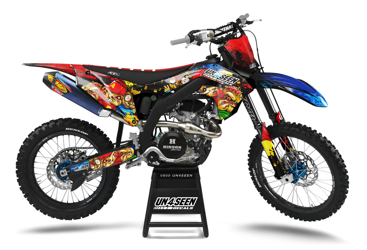Kawasaki Zombie Graphics Kit -  Alvin & Chipmunks