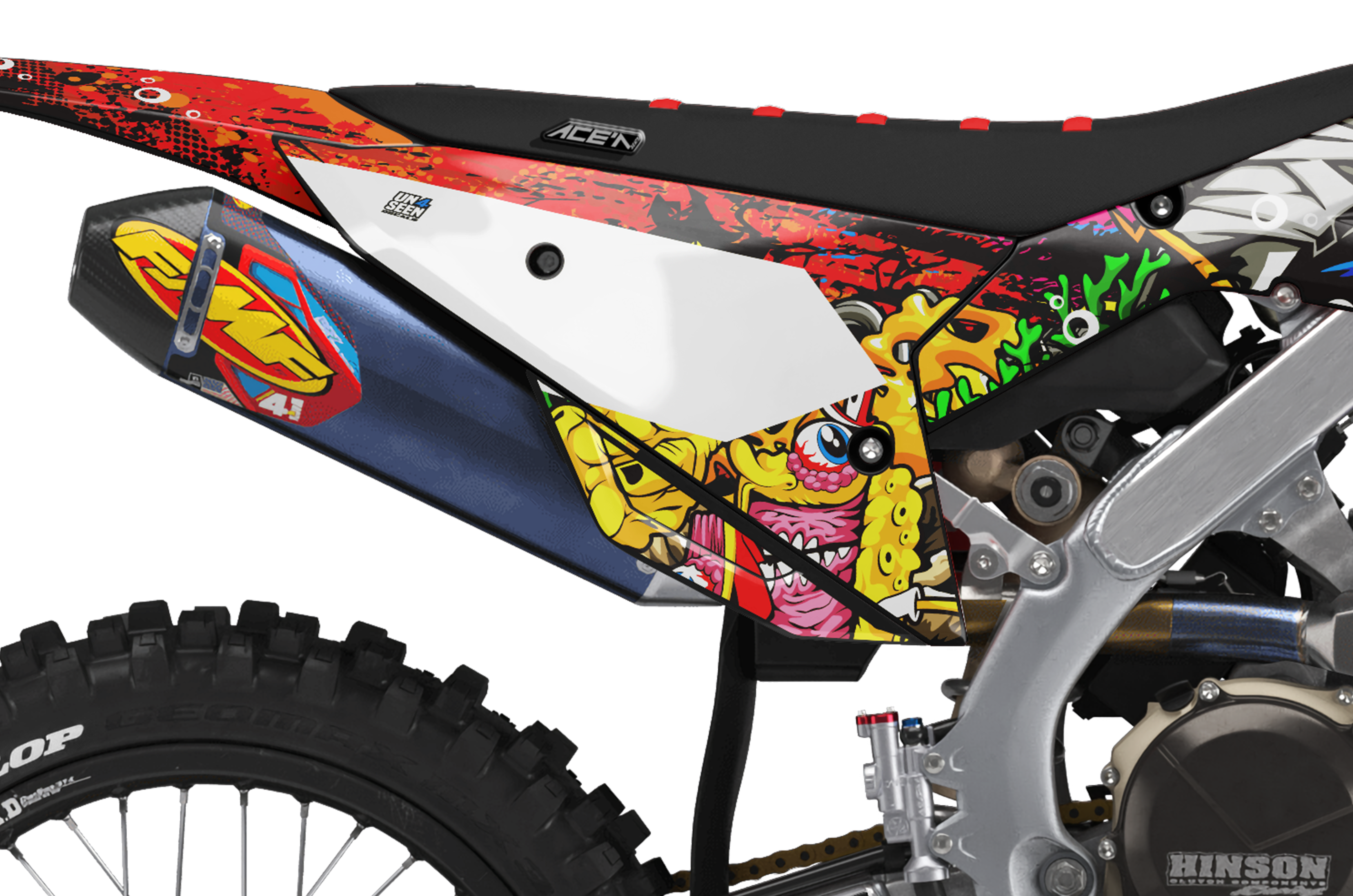 Honda Zombie Graphics Kit -  Spongebob