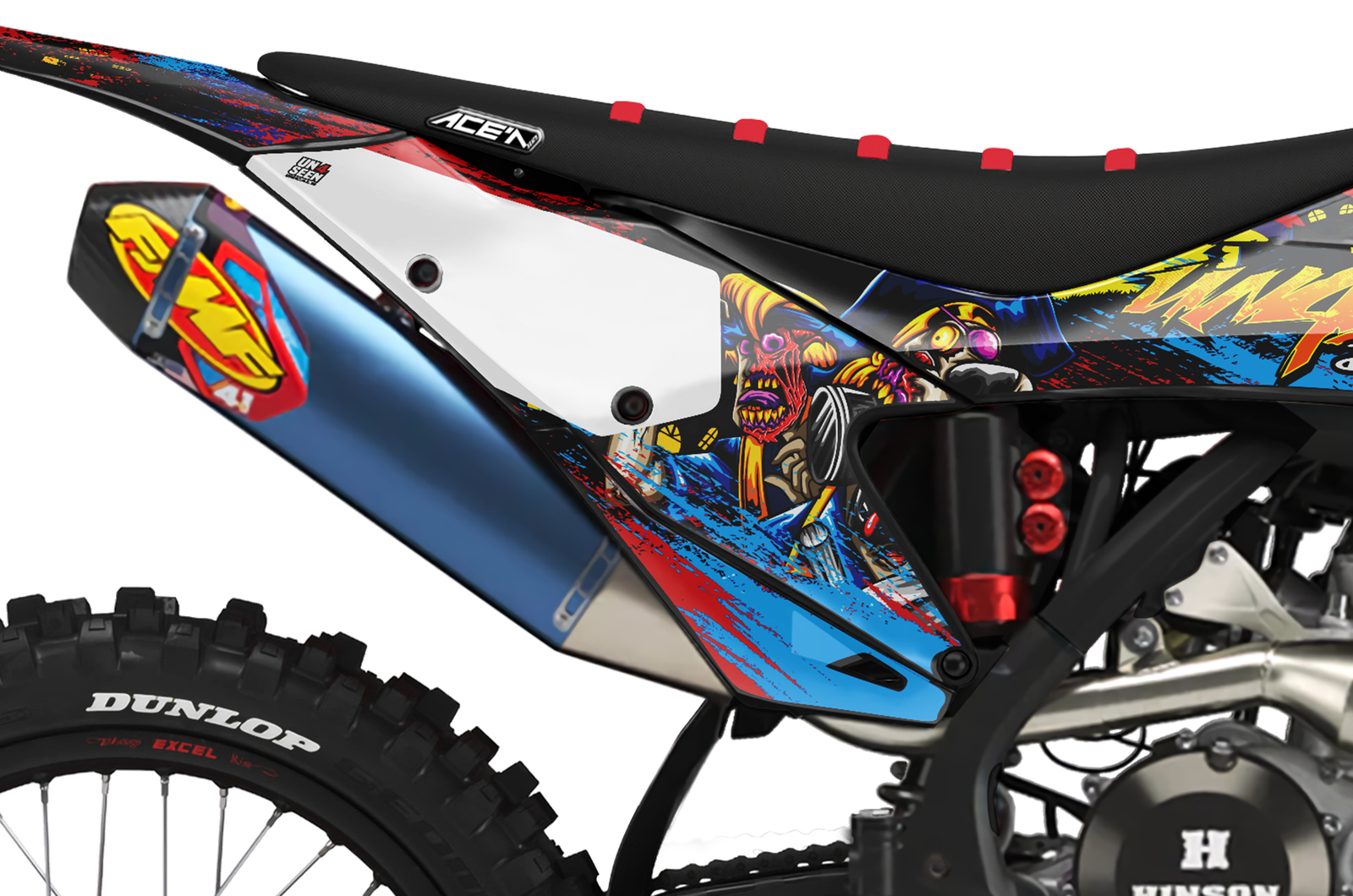GasGas Zombie Graphics Kit -  Superman