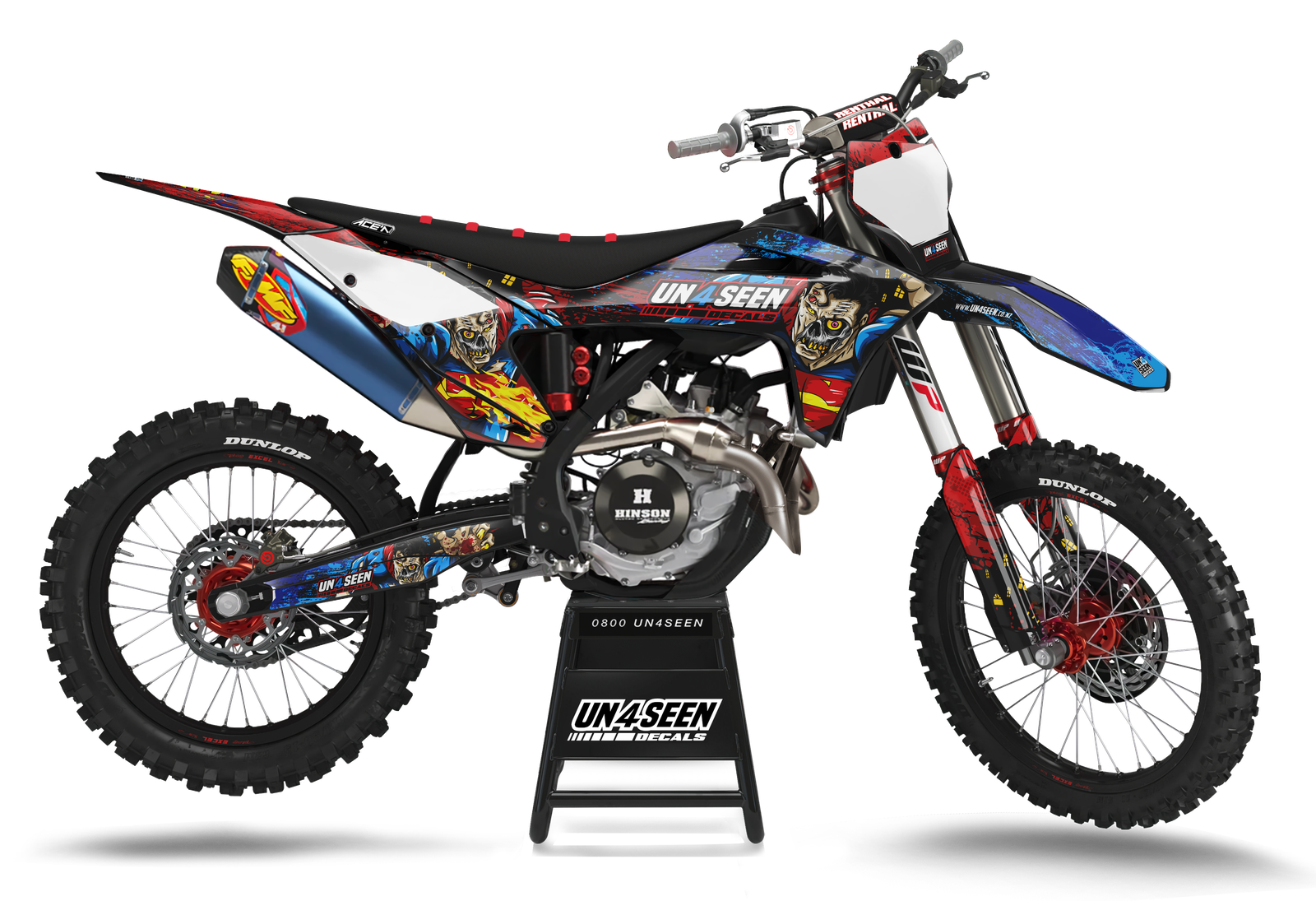 GASGAS Zombie Graphics Kit -  Superman