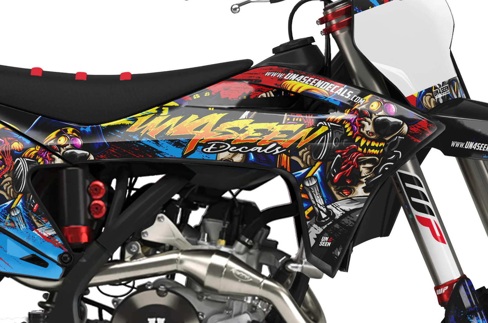 GasGas Zombie Graphics Kit -  Superman