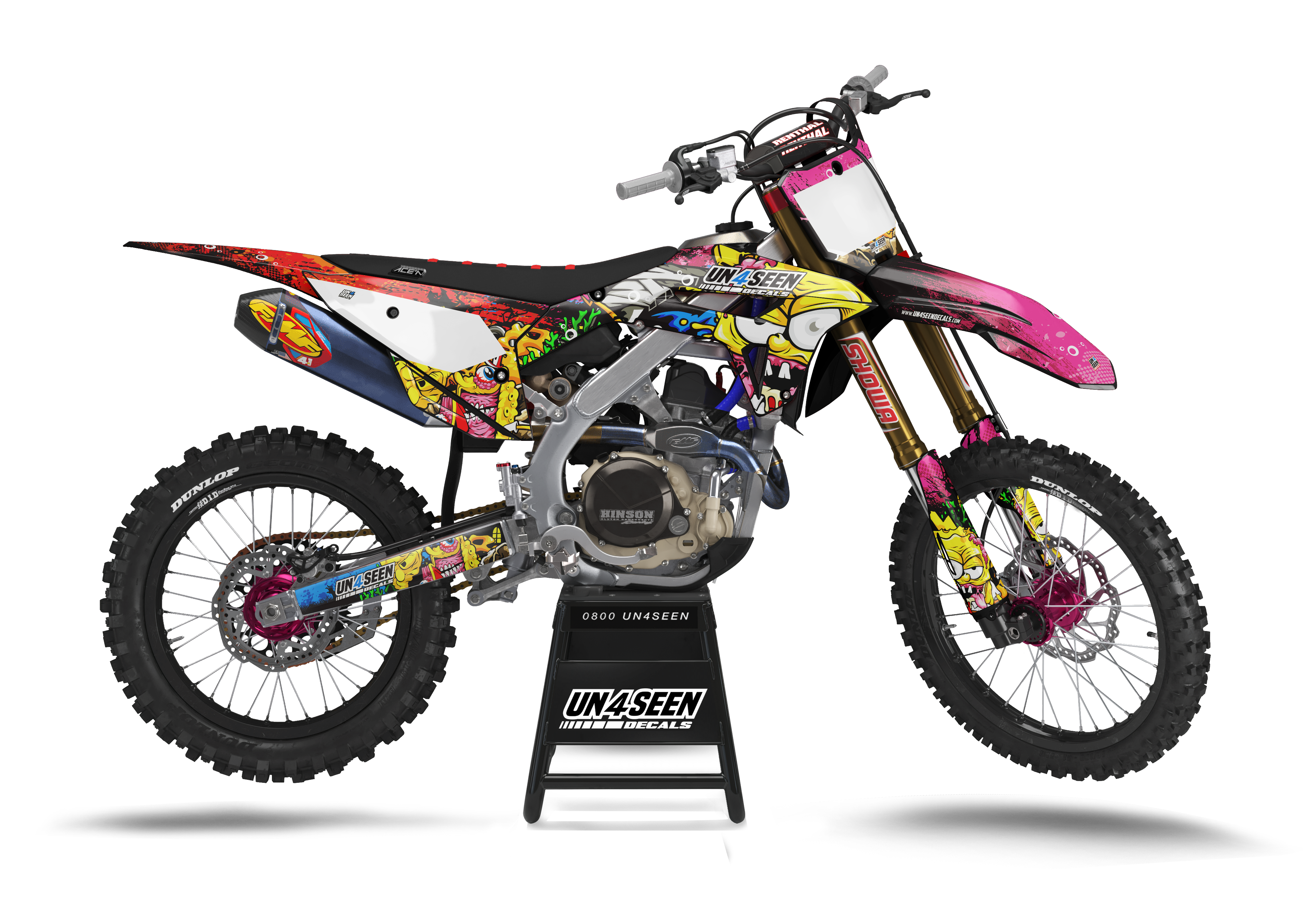 Honda Zombie Graphics Kit -  Spongebob