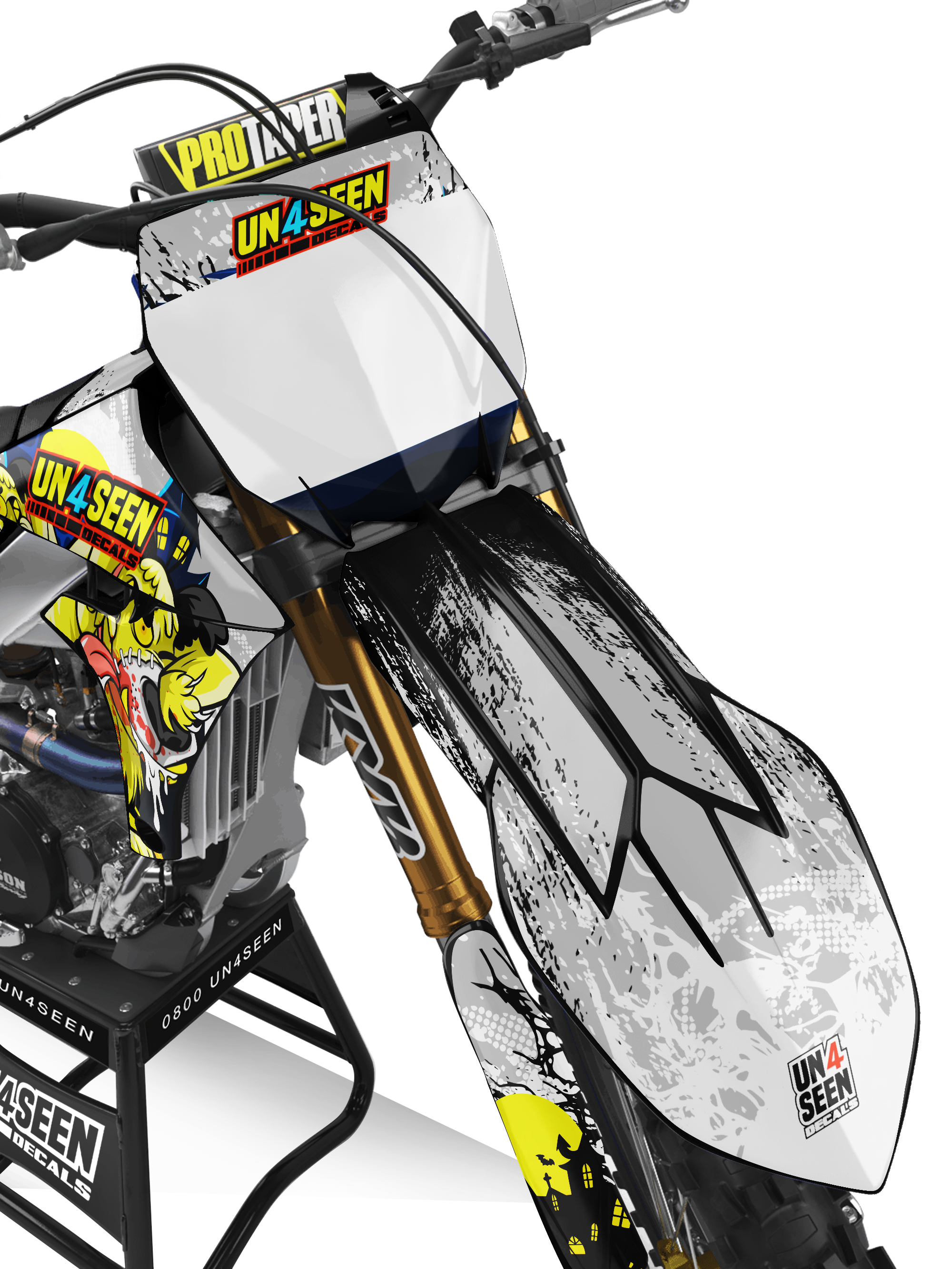 Yamaha Zombie Graphics Kit -  Mutley