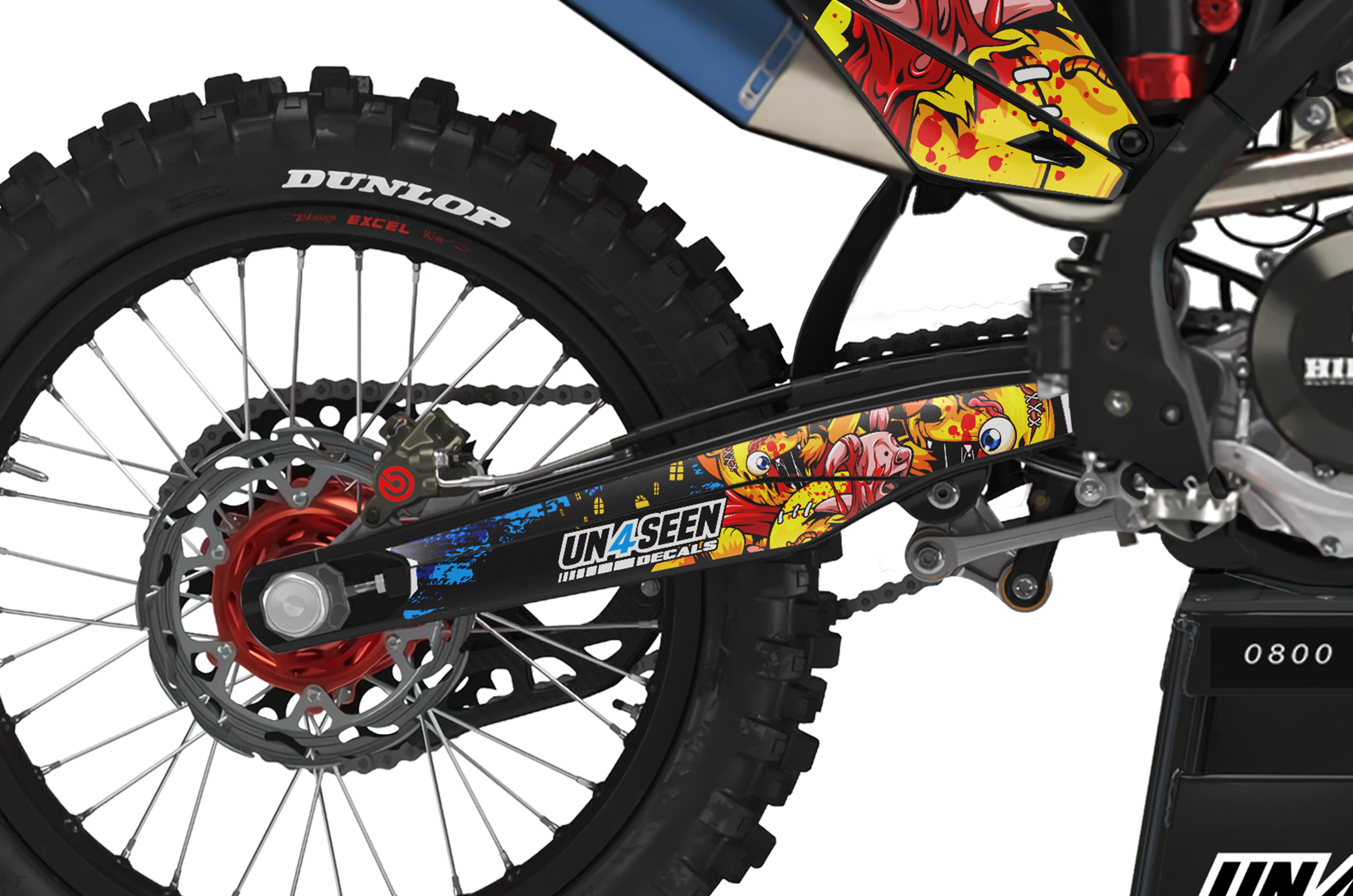 GASGAS Zombie Graphics Kit -  Winnie