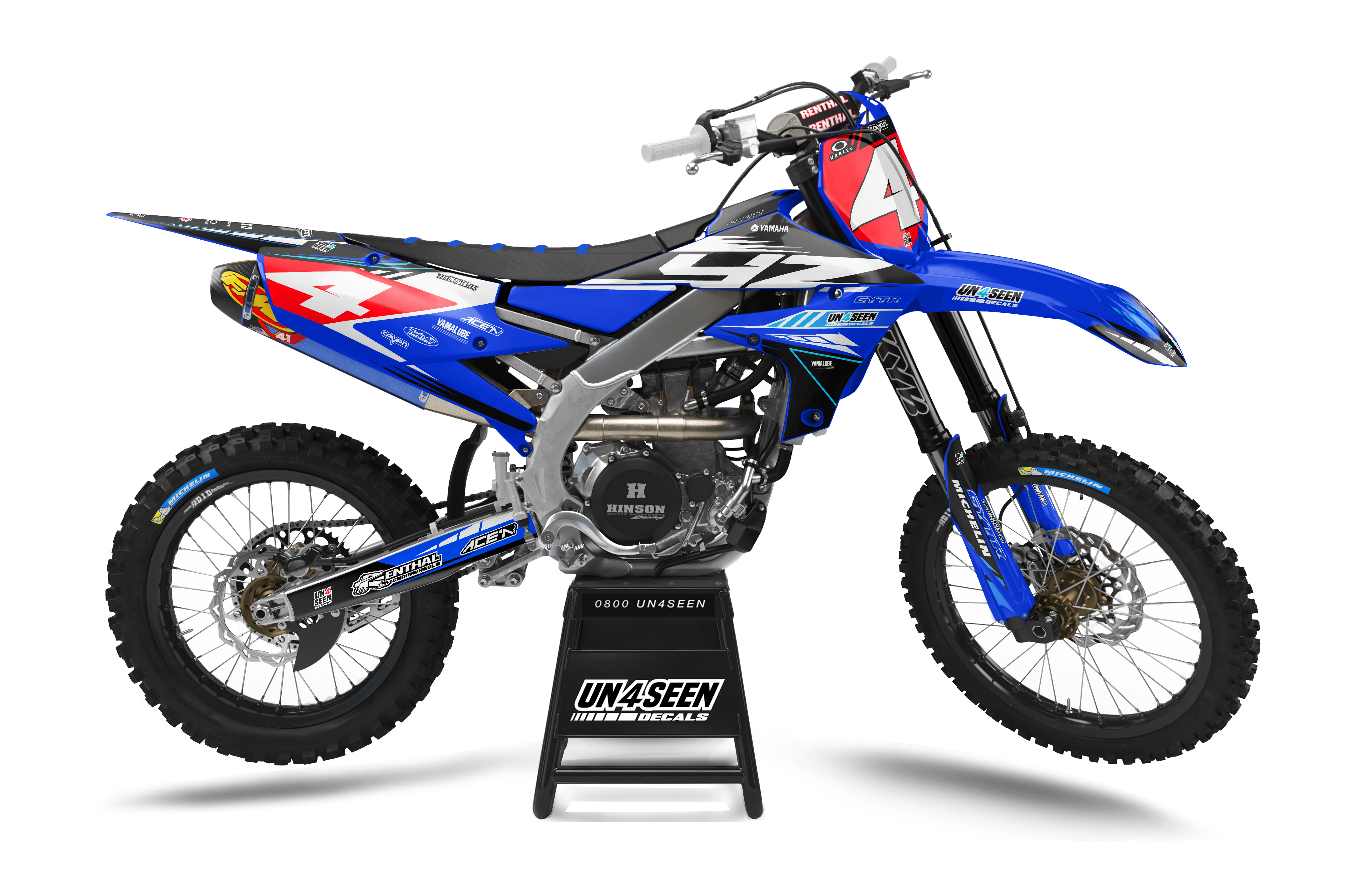 Yamaha Graphics Kit - Sharpe Blue