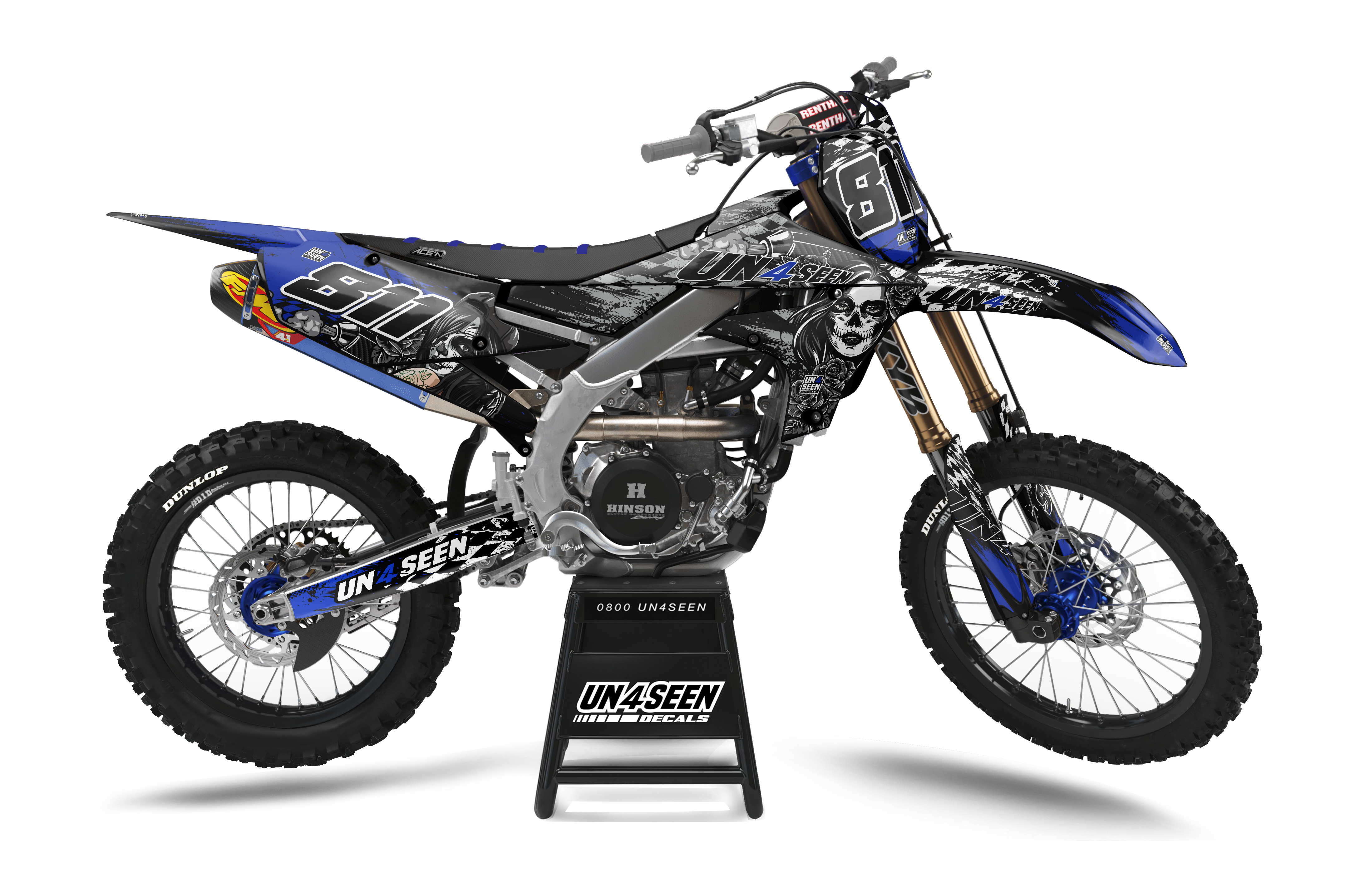 Yamaha Crank  Graphics Kit -  Darkness of Power