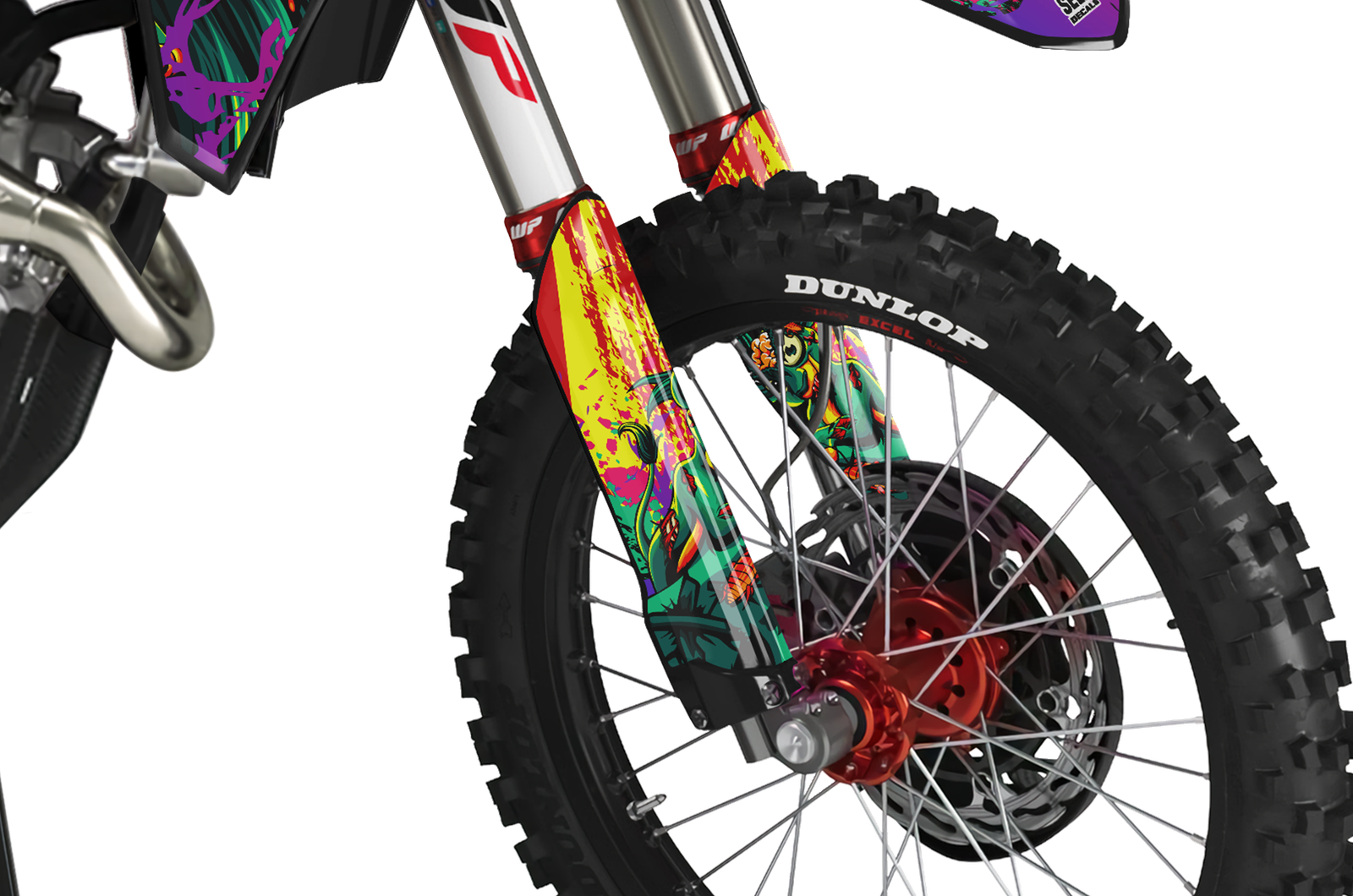 GasGas Zombie Graphics Kit -  Lion